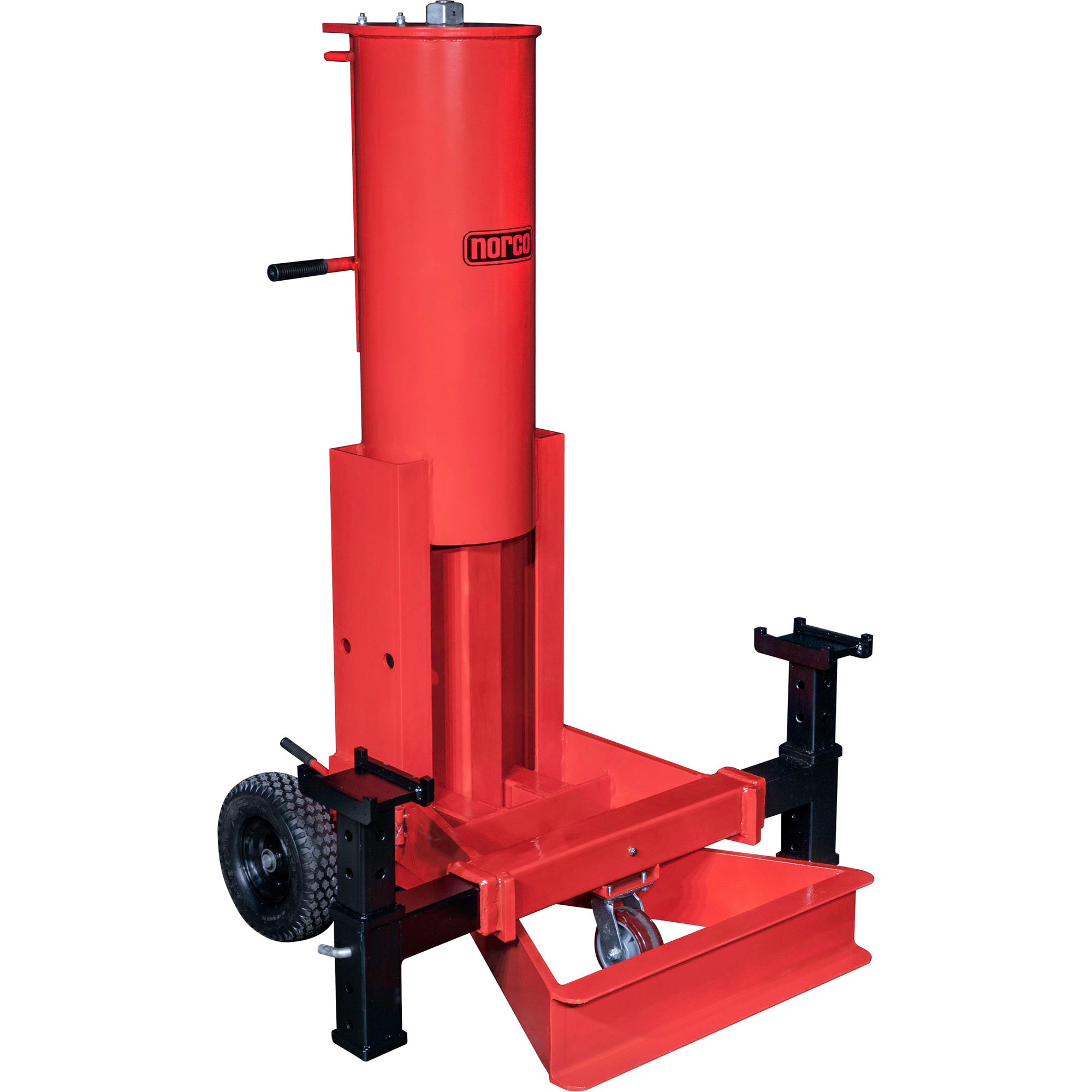 Cric de levage à air, Capacité de 10 tonne(s), 12-1/4" - 49-1/2" h