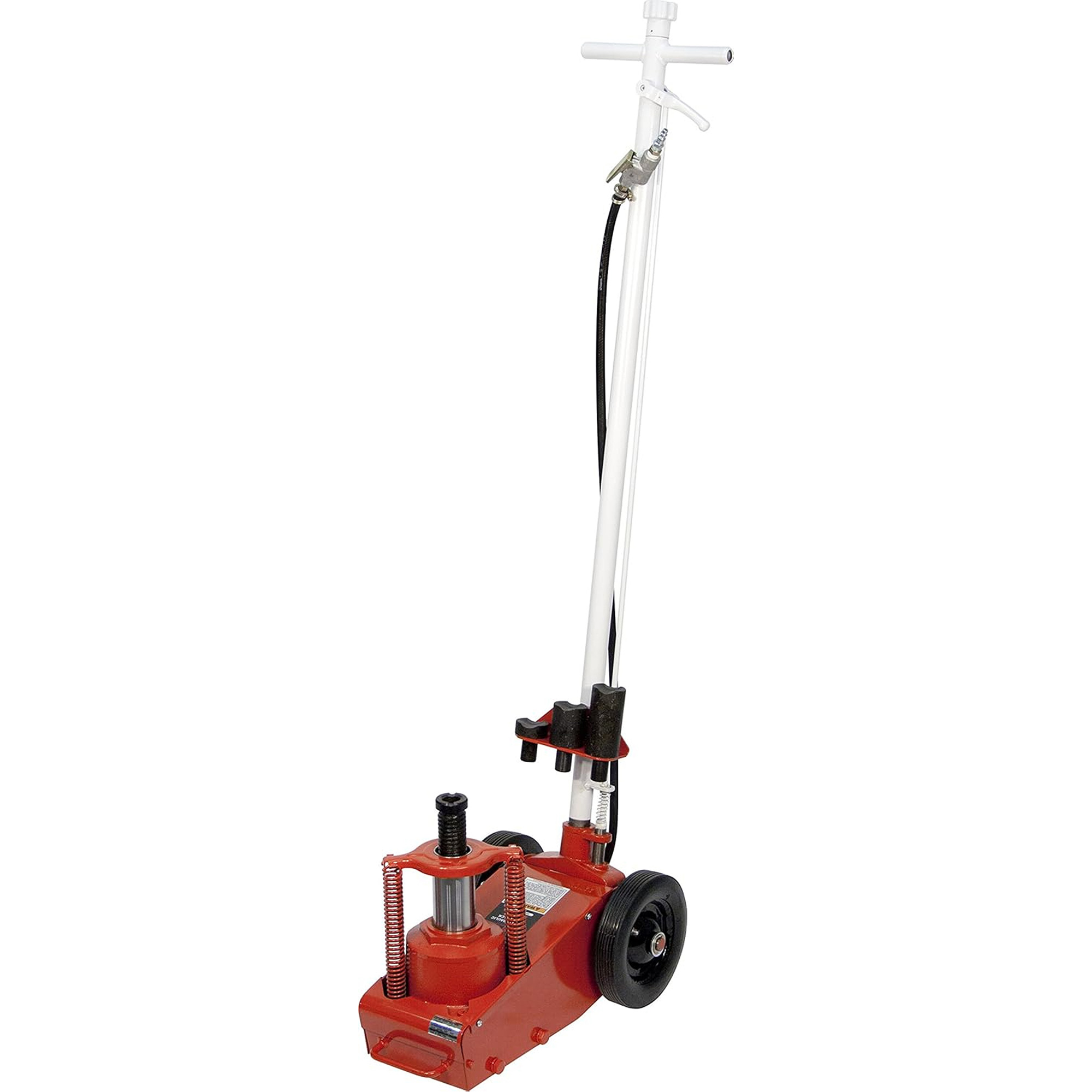 Cric d'essieu, 22 tonne(s) Capacité, 9" Abaissée, 22" Élevée, Air comprimé/hydraulique