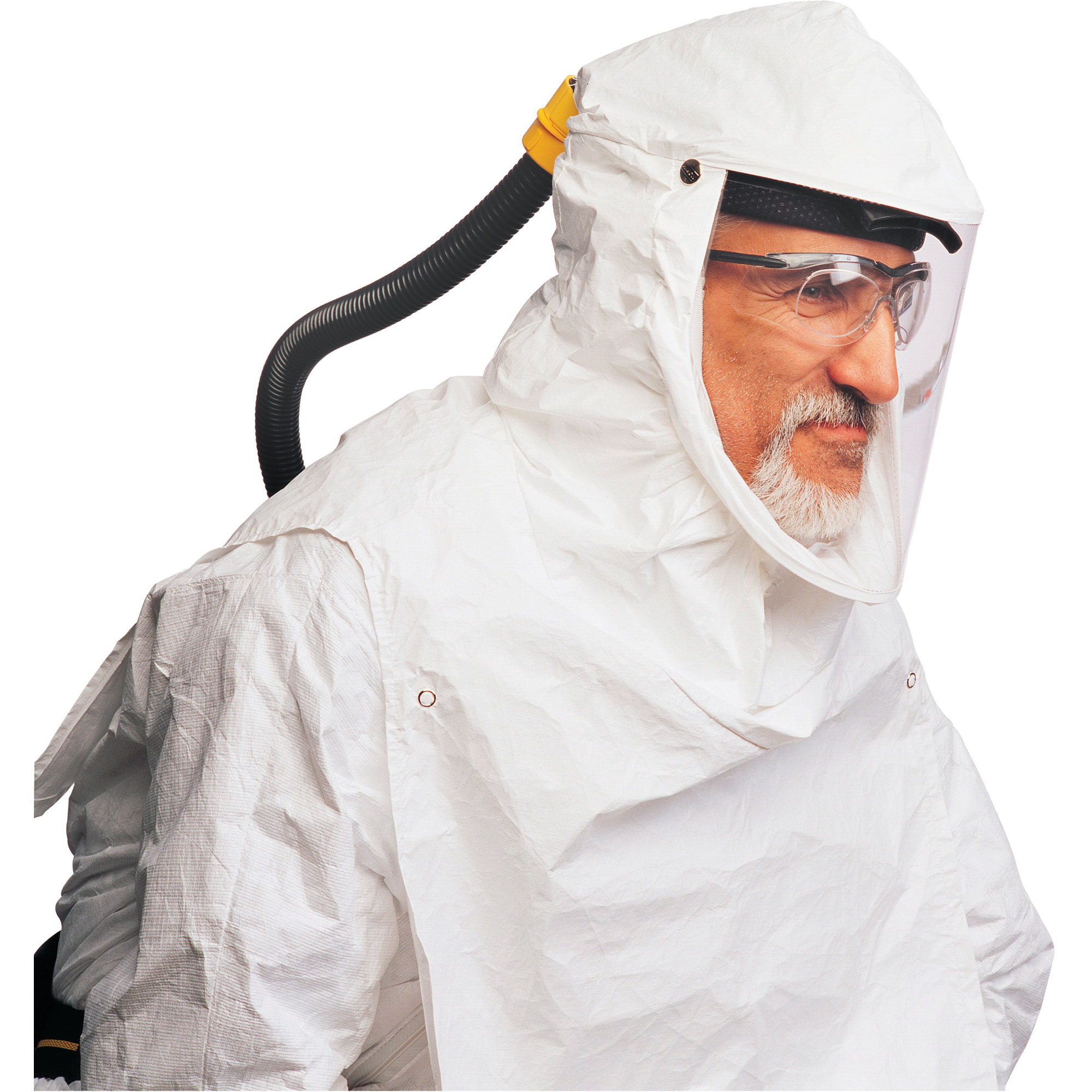 Cagoules de la série PrimairMC 100, Universel, Coiffe souple, Bavette Simple