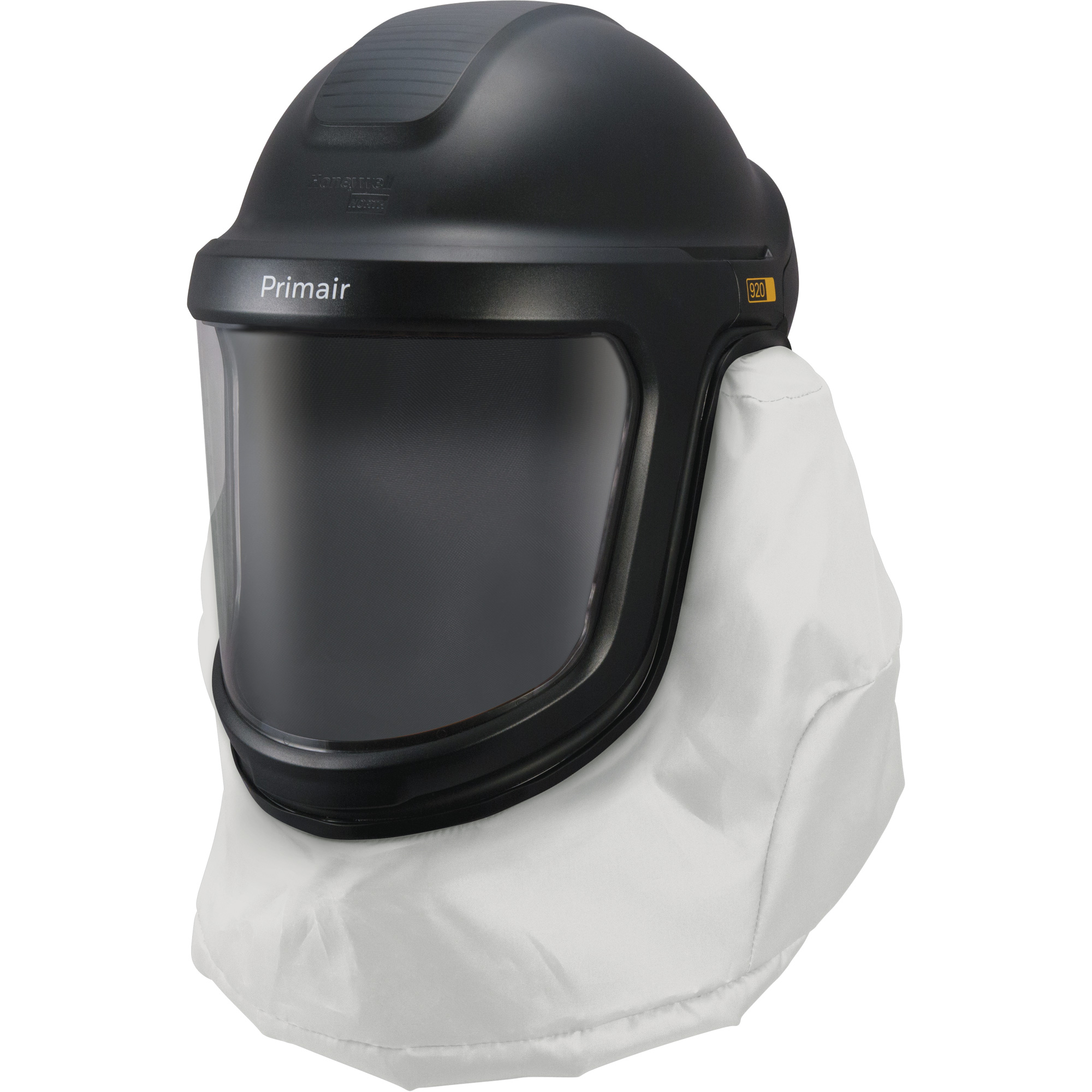 Casque de protection avec bavette courte jetable PrimairMD série 900, Standard, Casque rigide, Bavette Simple