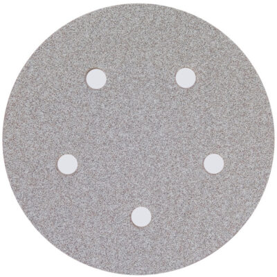 5"ADALOX DISQUE PAPIER NORGRIP VAC D-3328 P120-B, dia 5", Grain P120-B, Oxyde d'aluminium, Poids B
