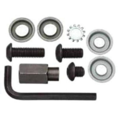 Adaptateur de montage fileté à roue à clapets
