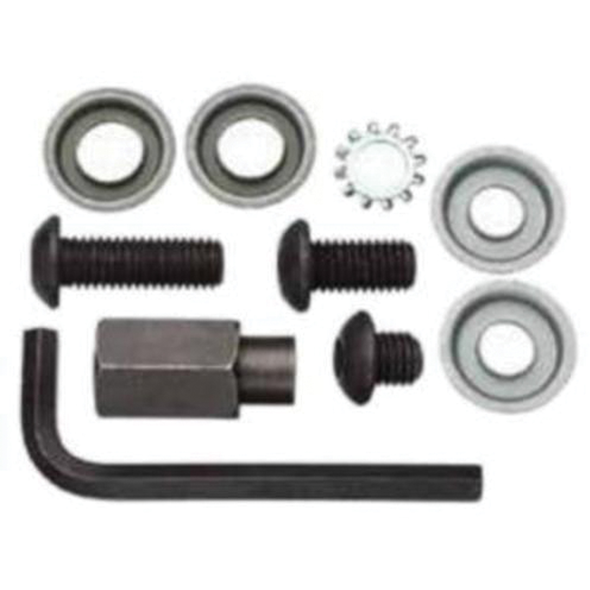 Adaptateur de montage fileté à roue à clapets