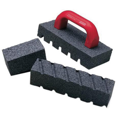 Brique abrasive avec cannelures manuelle au carbure de silicium 37C