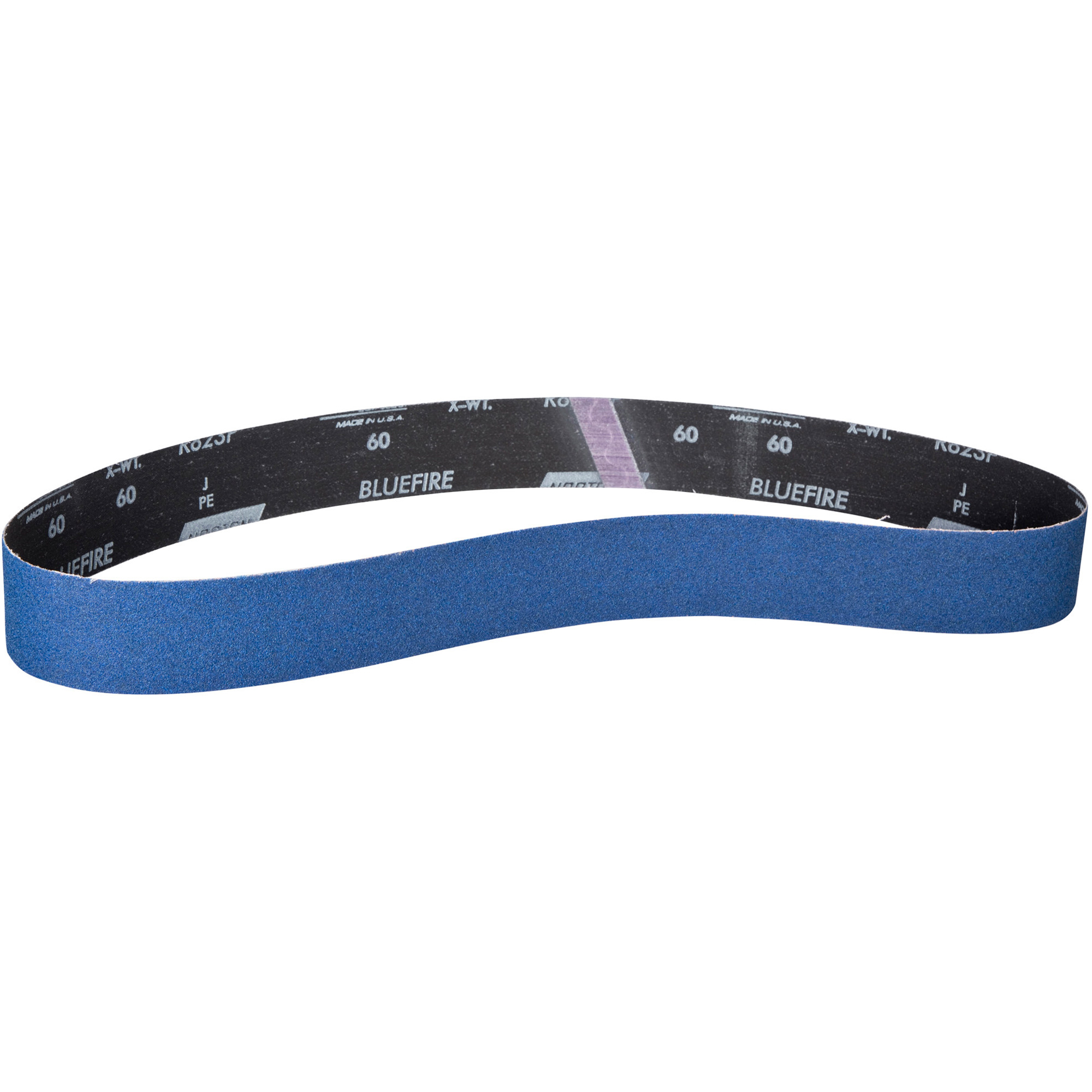 Courroie abrasive à dos étroit BlueFireMD, , Alumine de zirconium, Grain 100