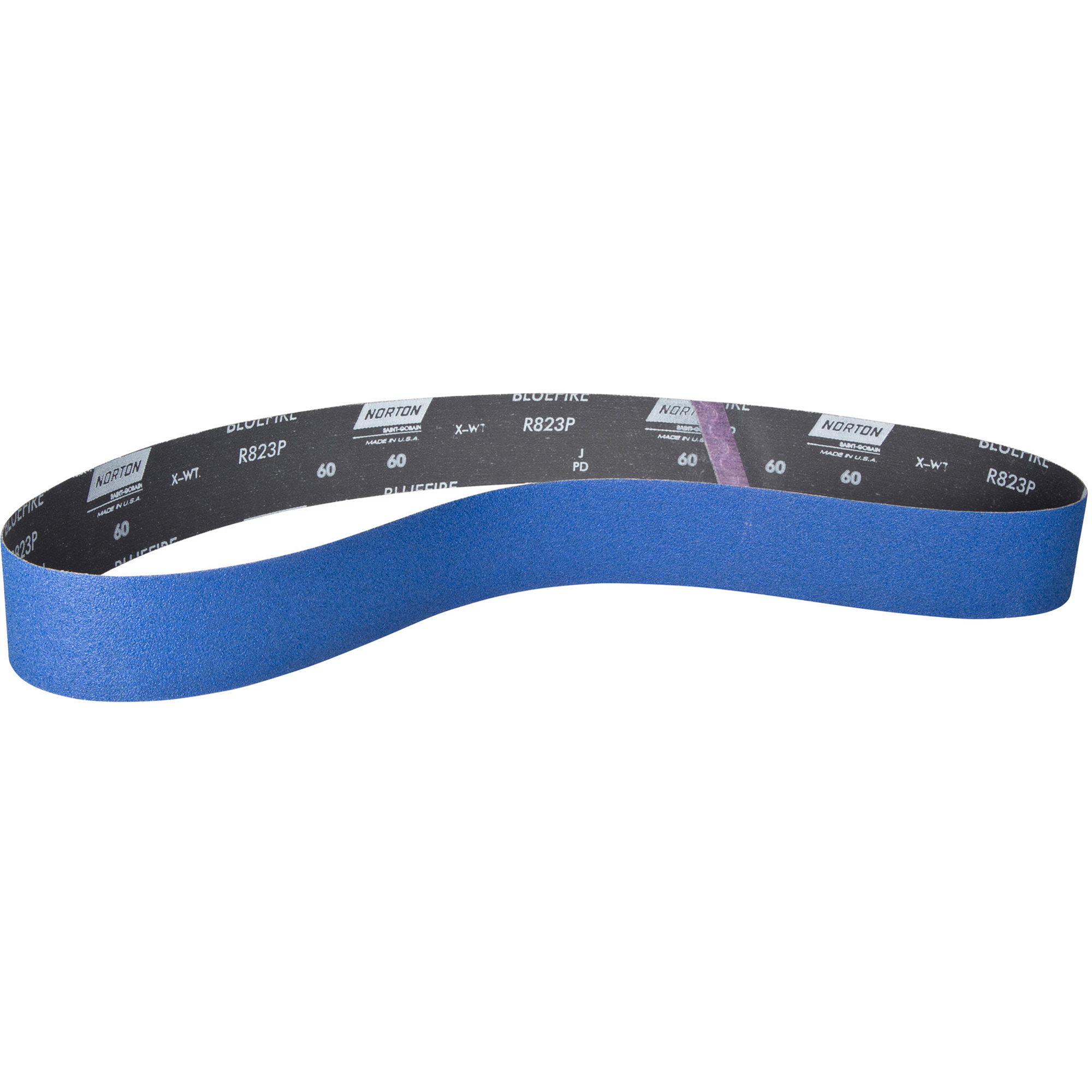 Courroie abrasive à dos étroit BlueFireMD, , Alumine de zirconium, Grain 120