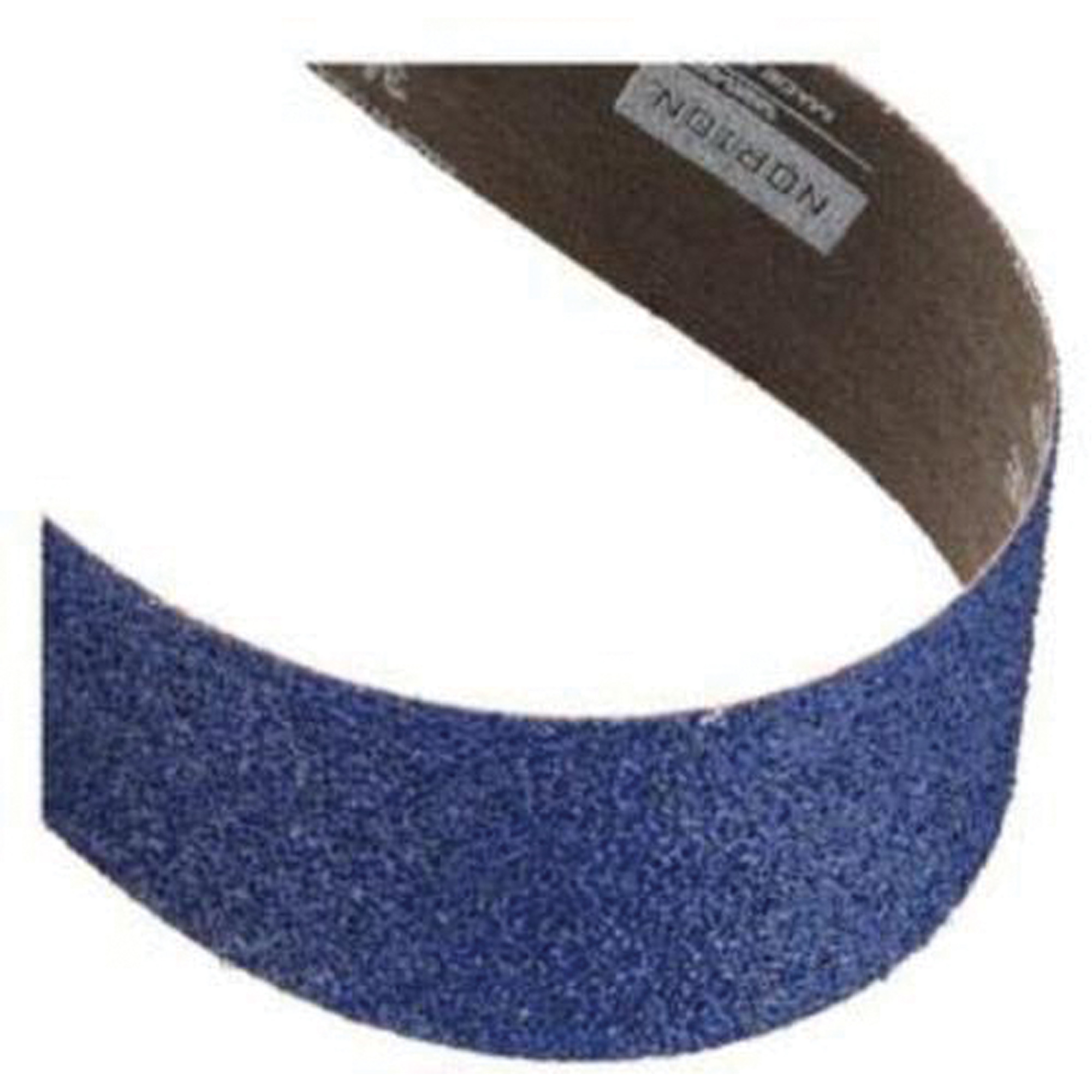 Courroie abrasive étroite BlueFireMD, 2" la x 132" lo, Alumine de zirconium, Grain 60