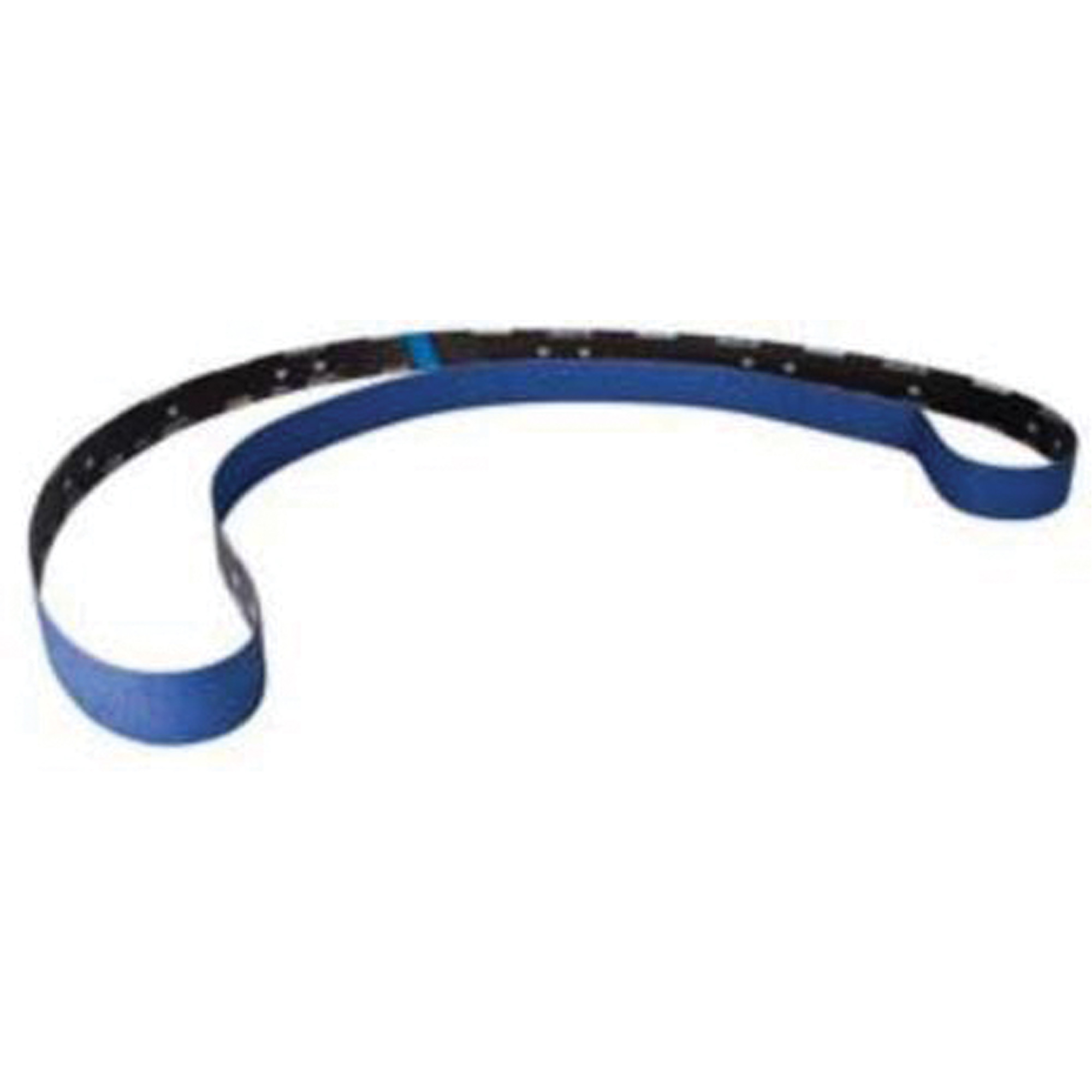 Courroie abrasive étroite BlueFireMD, 2" la x 132" lo, Alumine de zirconium, Grain 80