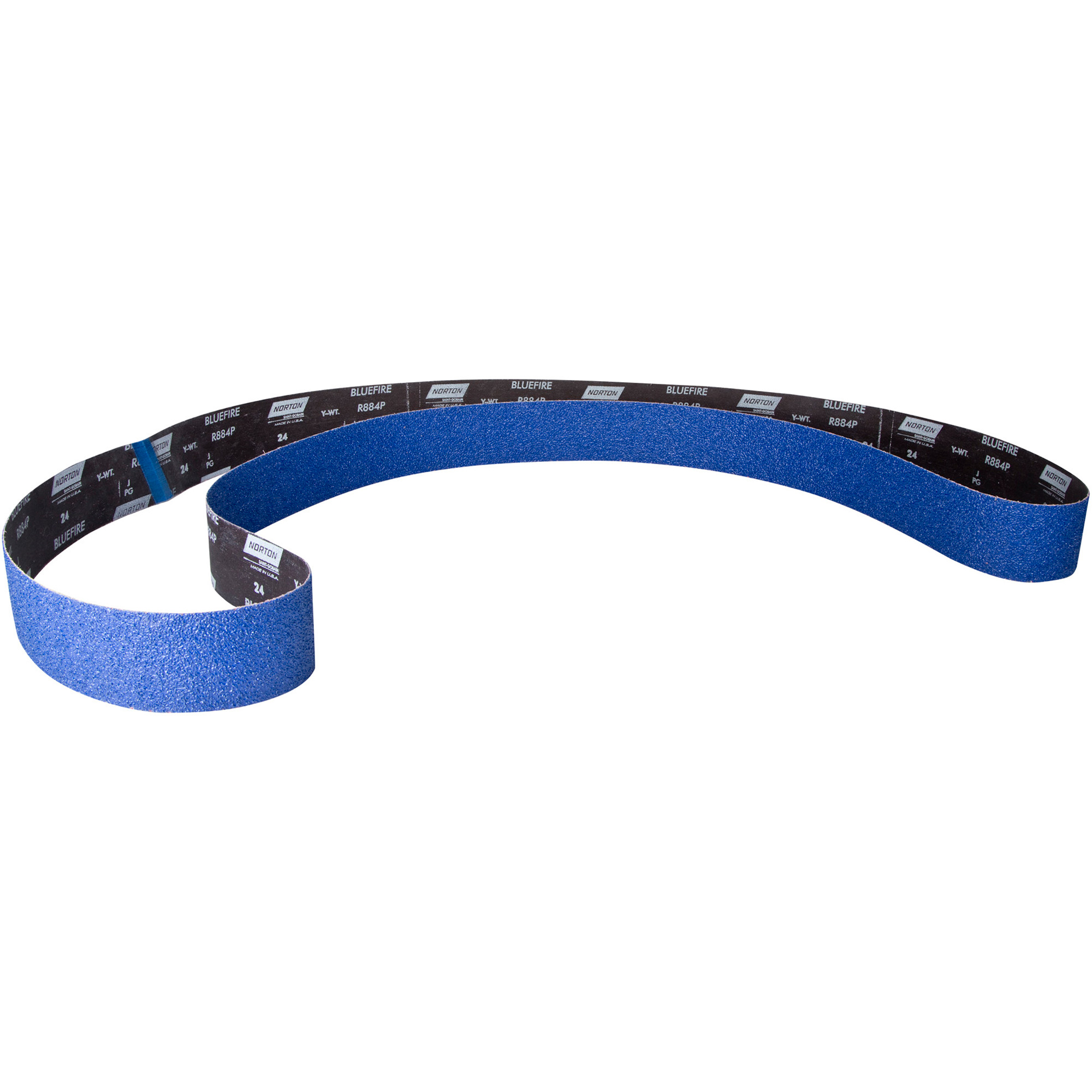 Courroie abrasive étroite BlueFireMD, , Alumine de zirconium, Grain 36