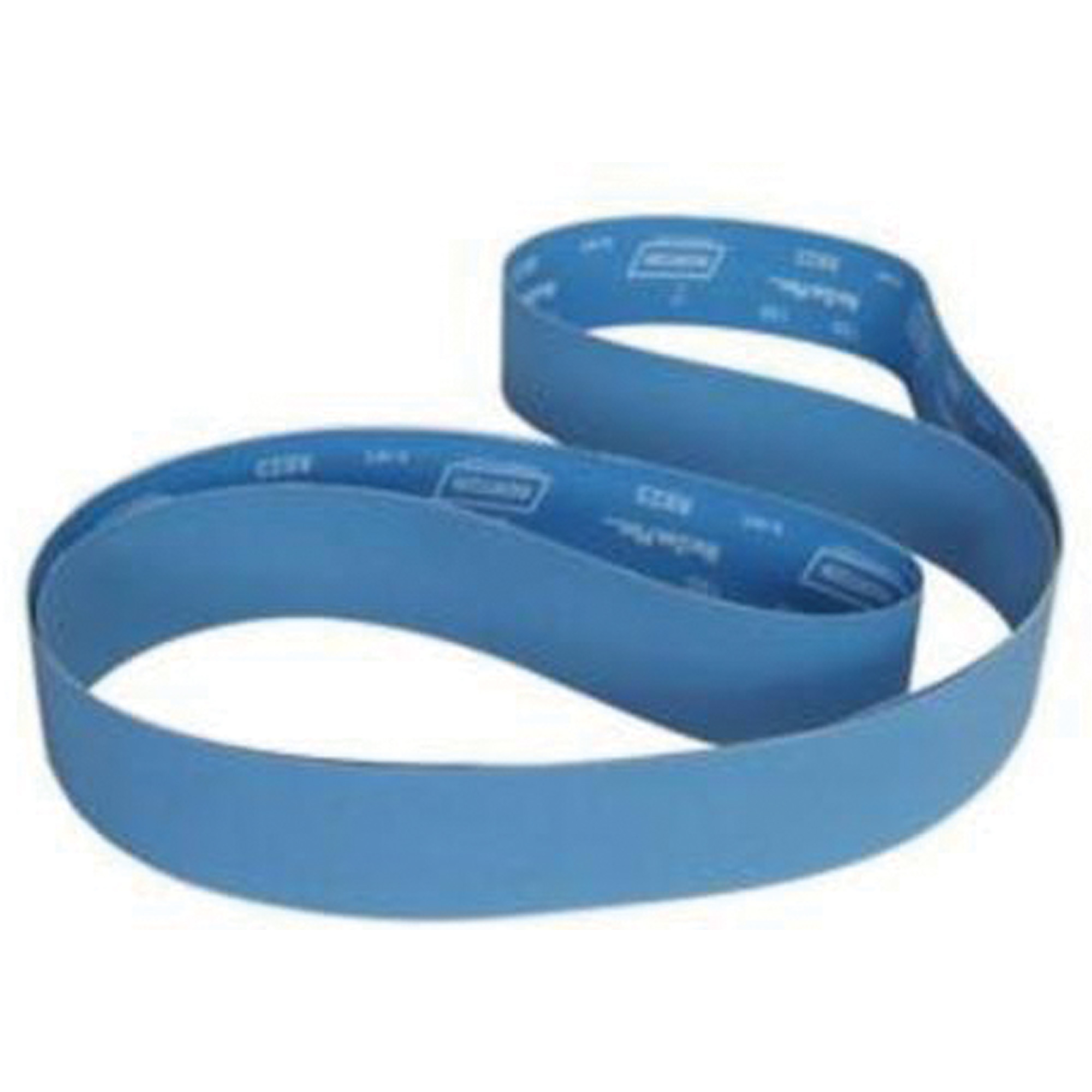 Courroie abrasive portée BlueFireMD, 2" la x 132" lo, Alumine de zirconium, Grain 120