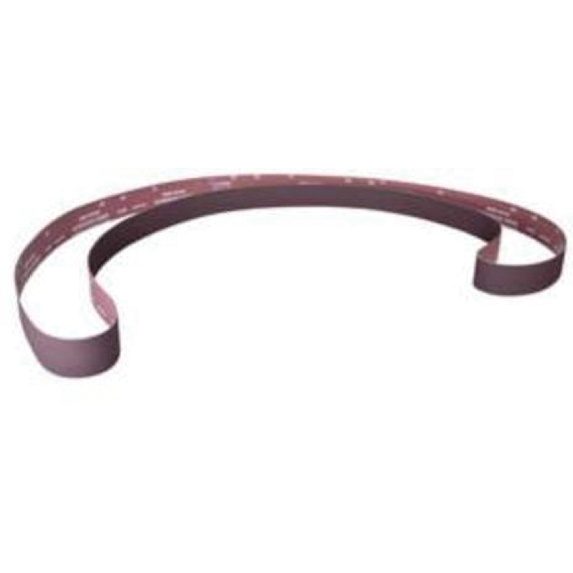 Courroie abrasive portée MetaliteMD, 2" la x 132" lo, Oxyde d'aluminium, Grain 80