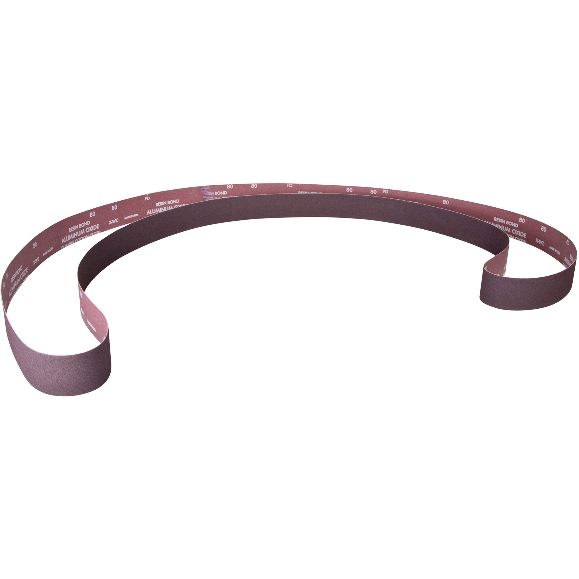 Courroie abrasive portée MetaliteMD, , Oxyde d'aluminium, Grain 60