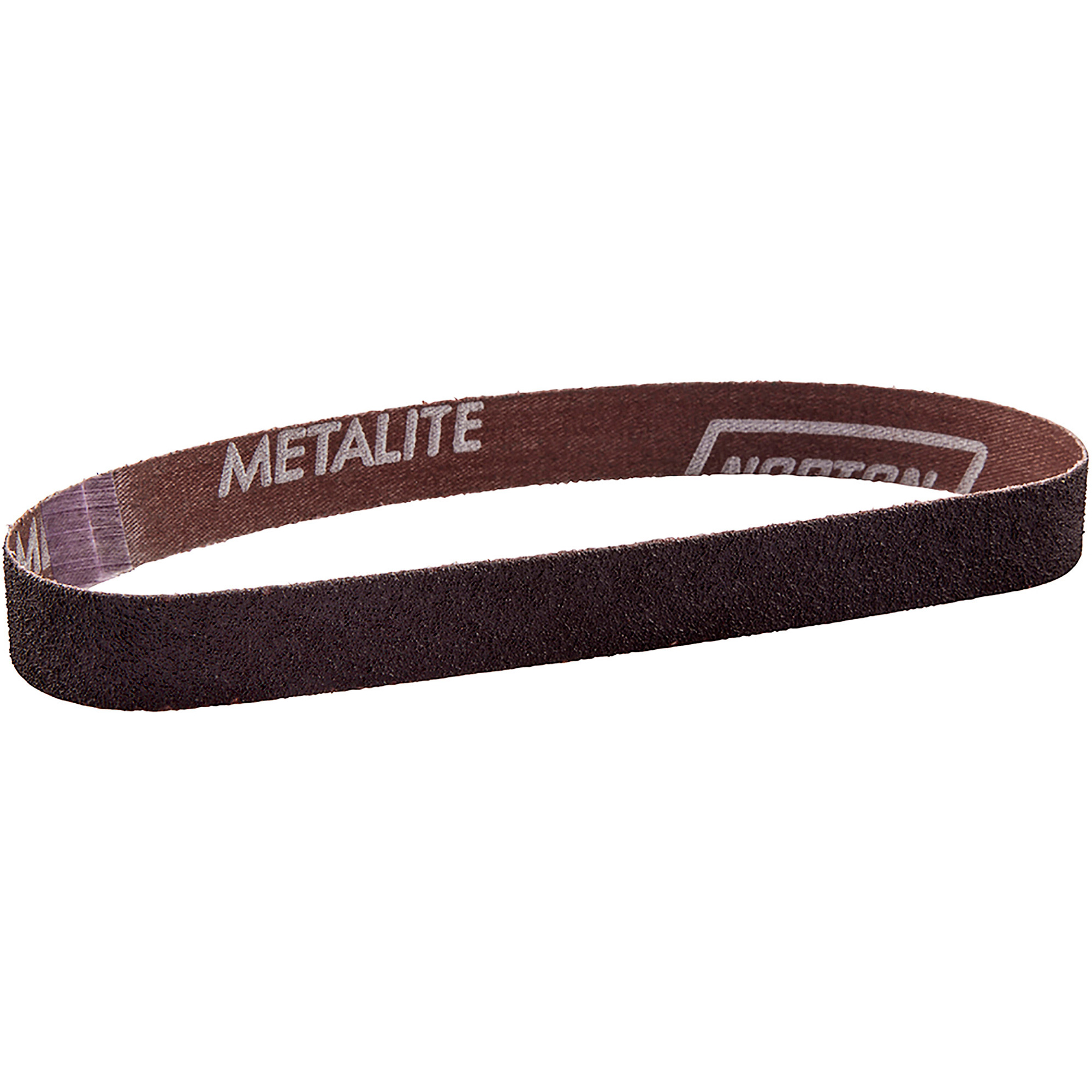 Courroie de ponçage en tissu MetaliteMD, 3/4" la x 20-1/2" lo, Oxyde d'aluminium, Grain 100