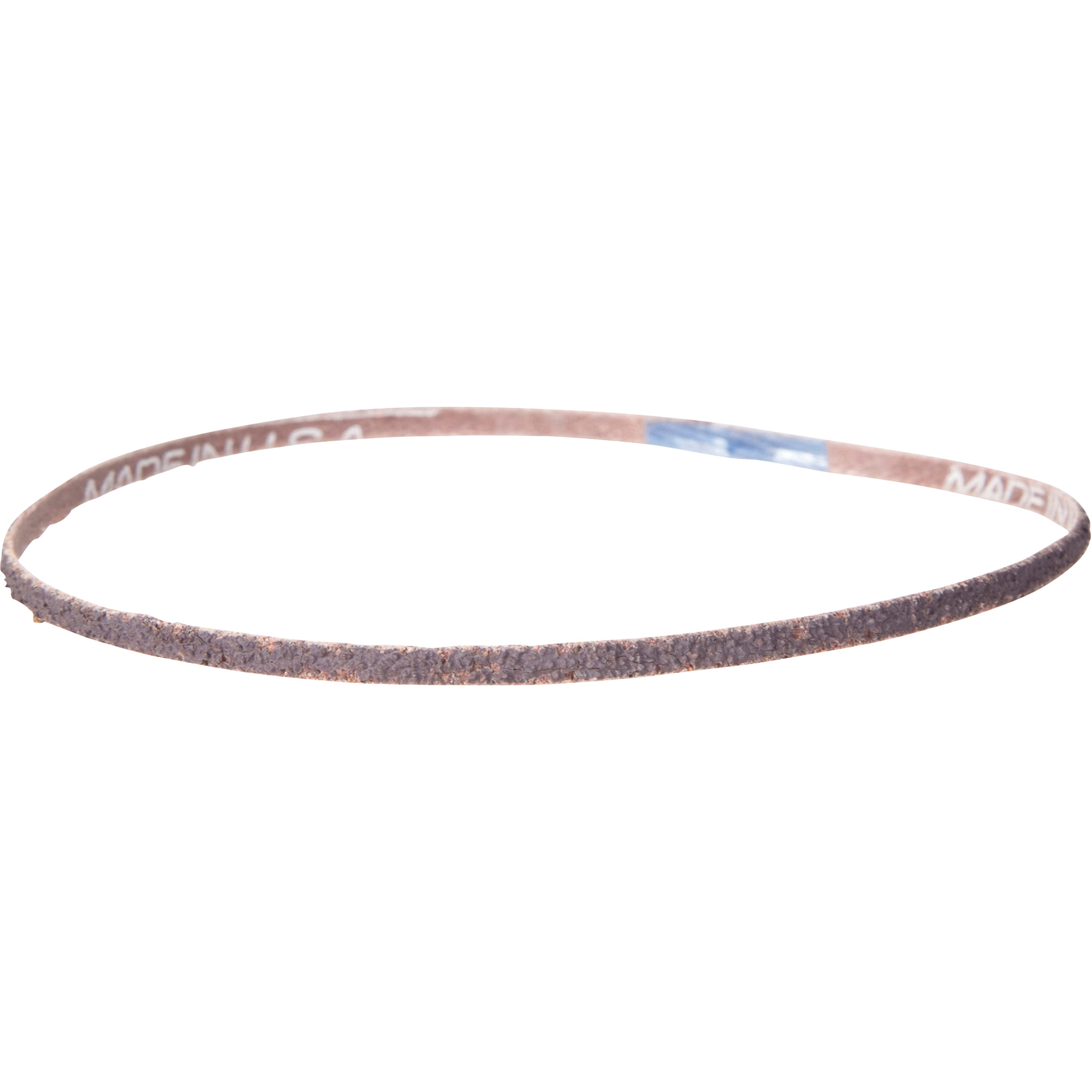 Courroie en toile pour ponceuse MetaliteMD, 3/8" la x 13" lo, Oxyde d'aluminium, Grain Corsé/P60