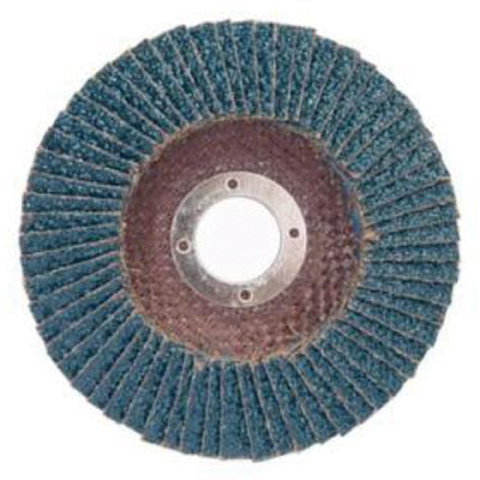 Disque à lamelles coniques, 4-1/2" x 7/8", Type 29, Grain 80, Alumine de zirconium