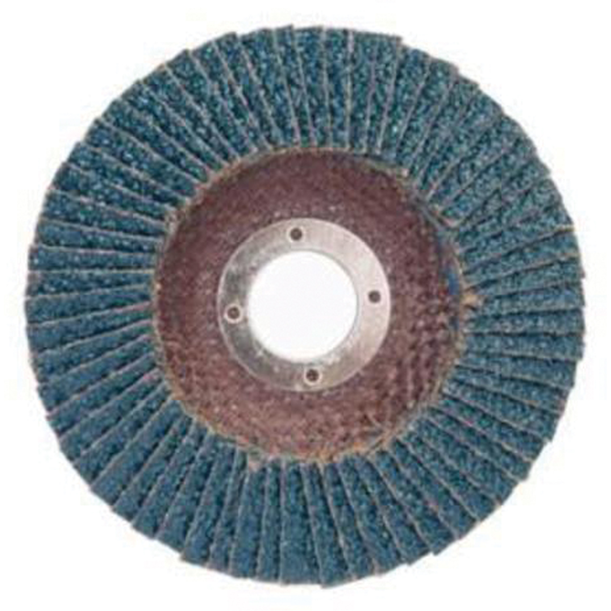 Disque à lamelles coniques, 5" x 7/8", Type 29, Grain 60, Alumine de zirconium