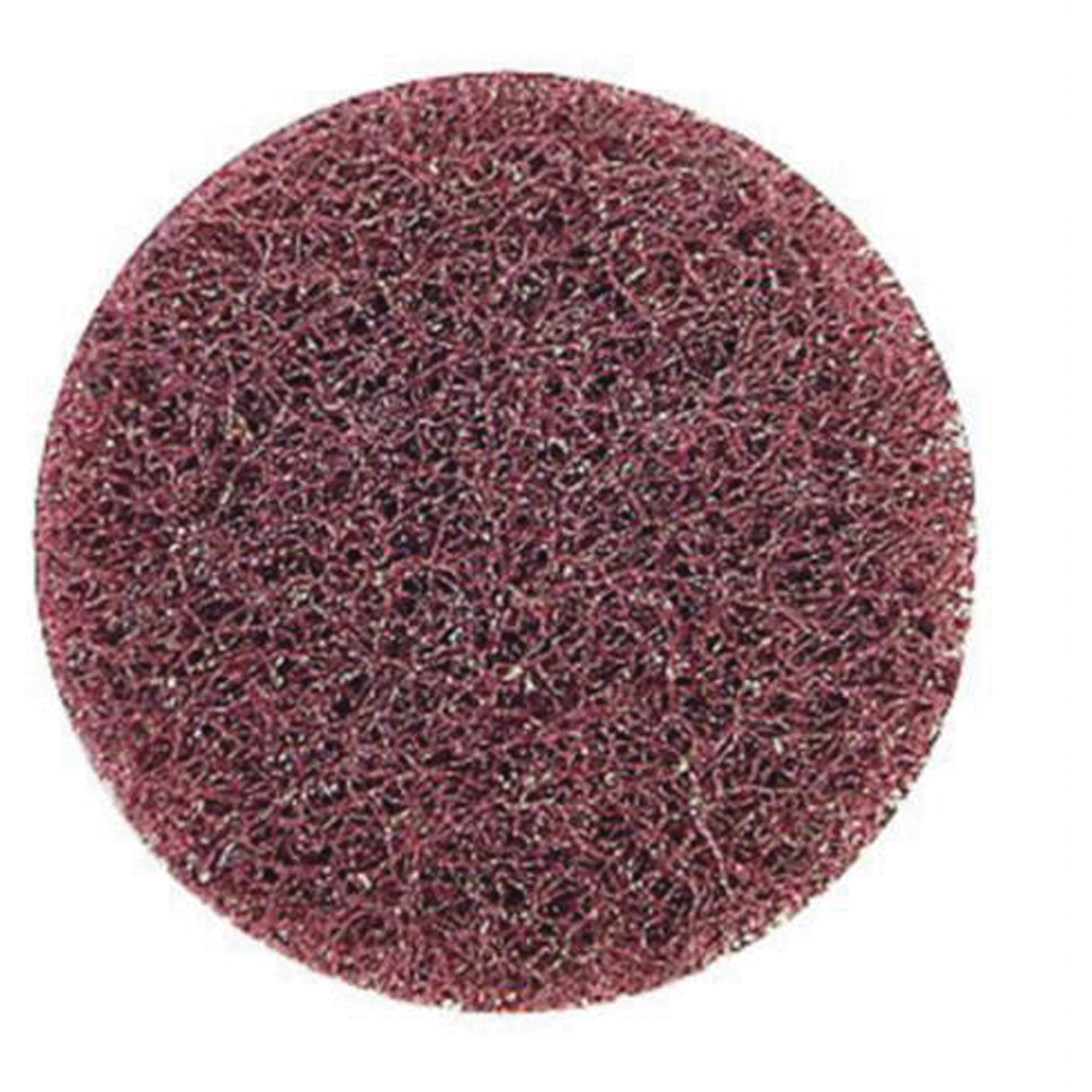 Disque de polissage non tissé à remplacement rapide très résistant Bear-TexMD, 2" dia., Grain Moyen, Oxyde d'aluminium