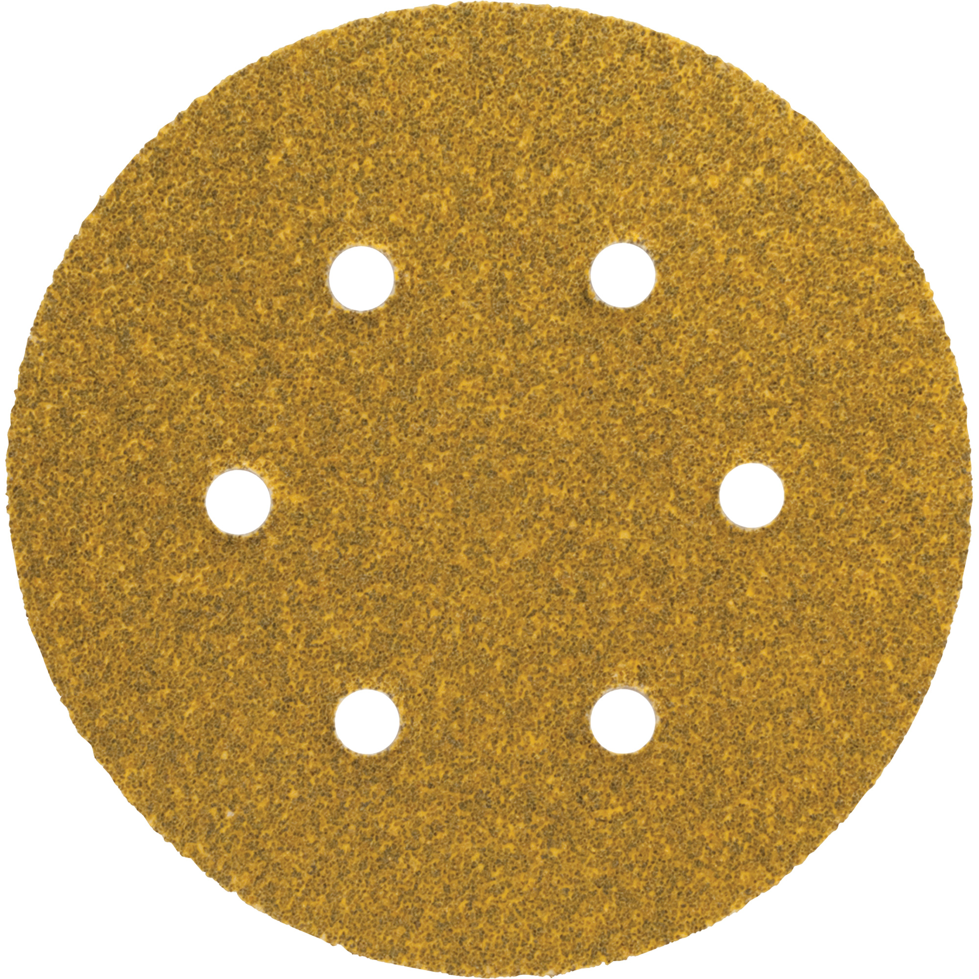 Disque de ponçage autoagrippant en papier avec trous d'aspiration Gold Reserve A295, dia 5", Grain P100, Oxyde d'aluminium, Poids C