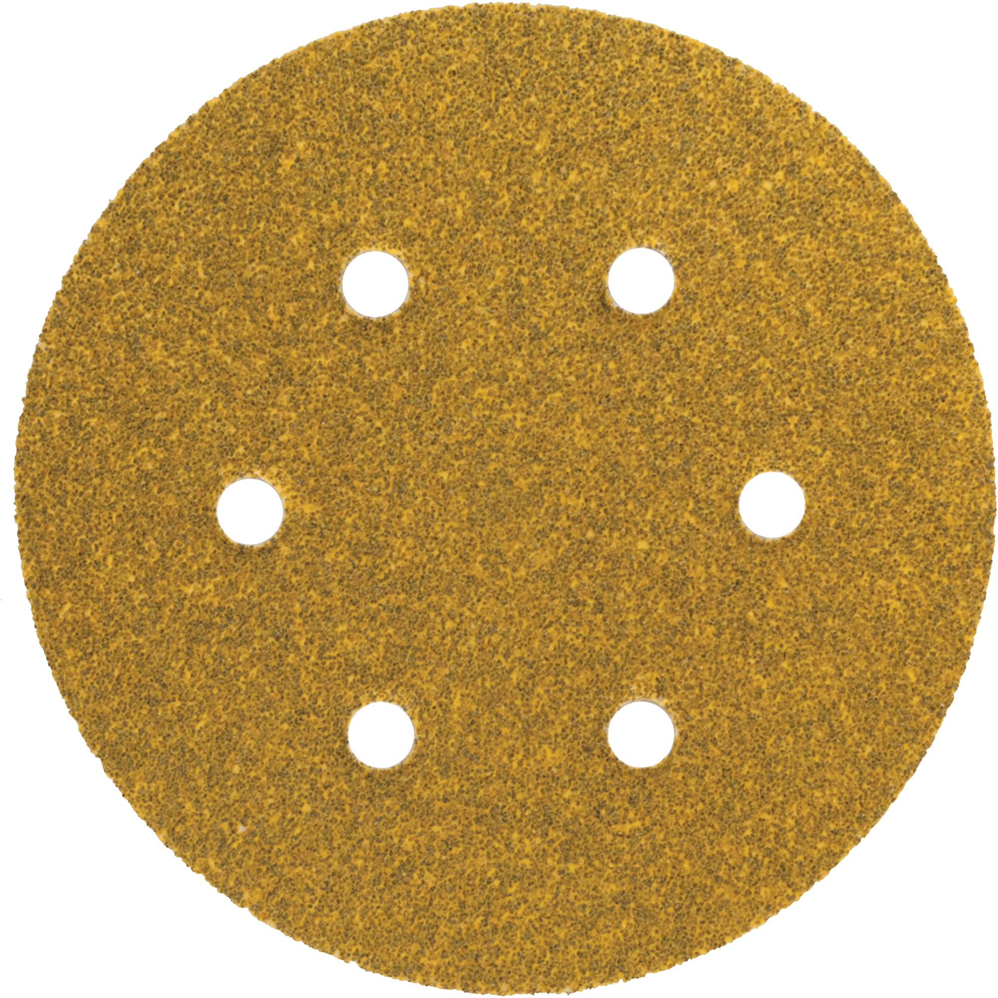 Disque de ponçage en papier autoagrippant avec aspiration Gold ReserveMC A296, dia 5", Grain P220/Fin, Oxyde d'aluminium, Poids C