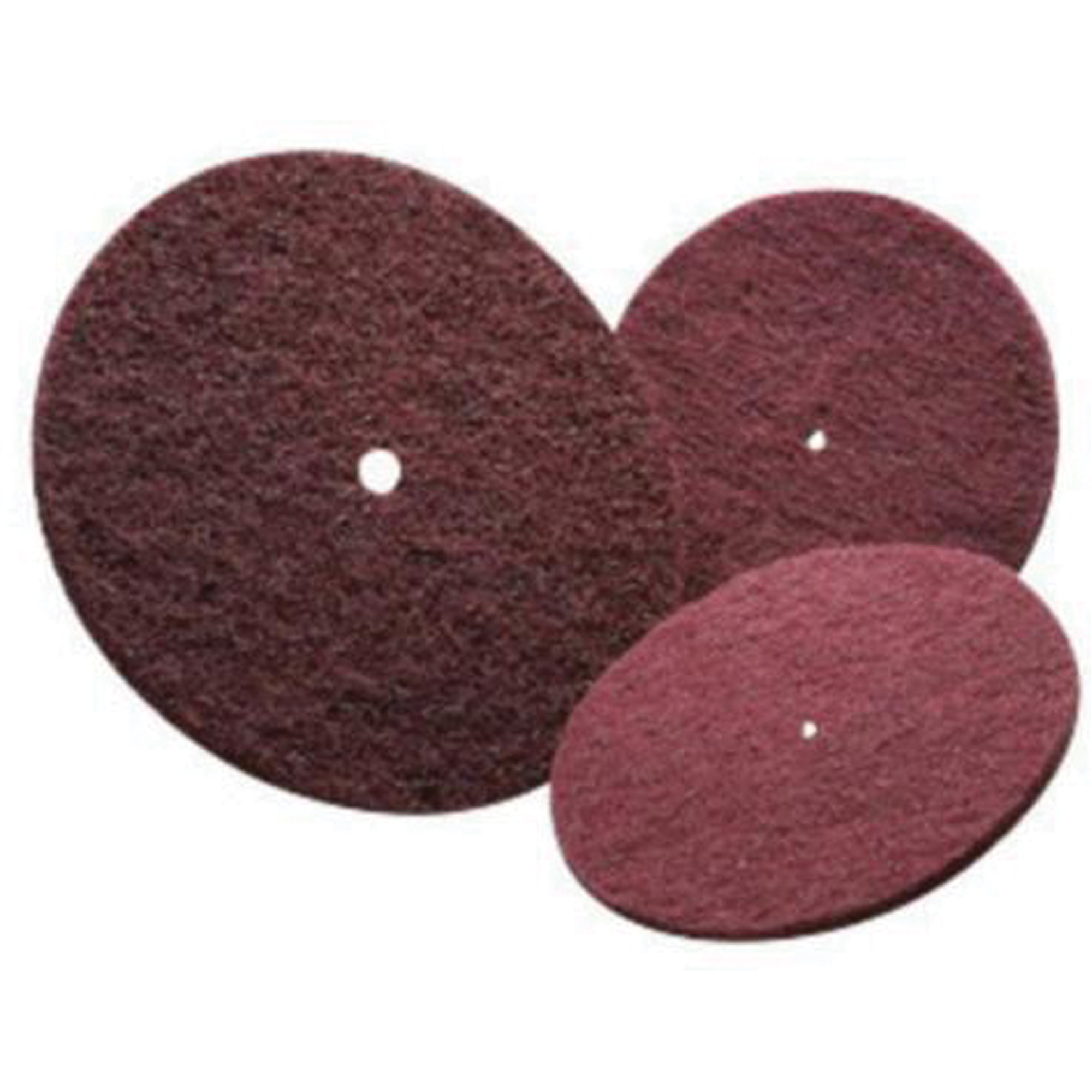 Disque non tissé très résistant Bear-TexMD, 6" dia., Grain Très fin, Oxyde d'aluminium
