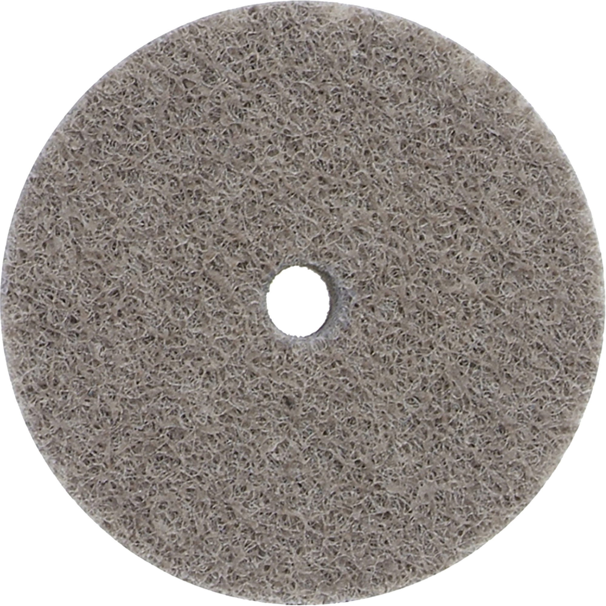 Disque unifié non tissé Bear-TexMD, 3" x 1/4", Arbre de 3/8", Grain de Fin, Oxyde d'aluminium