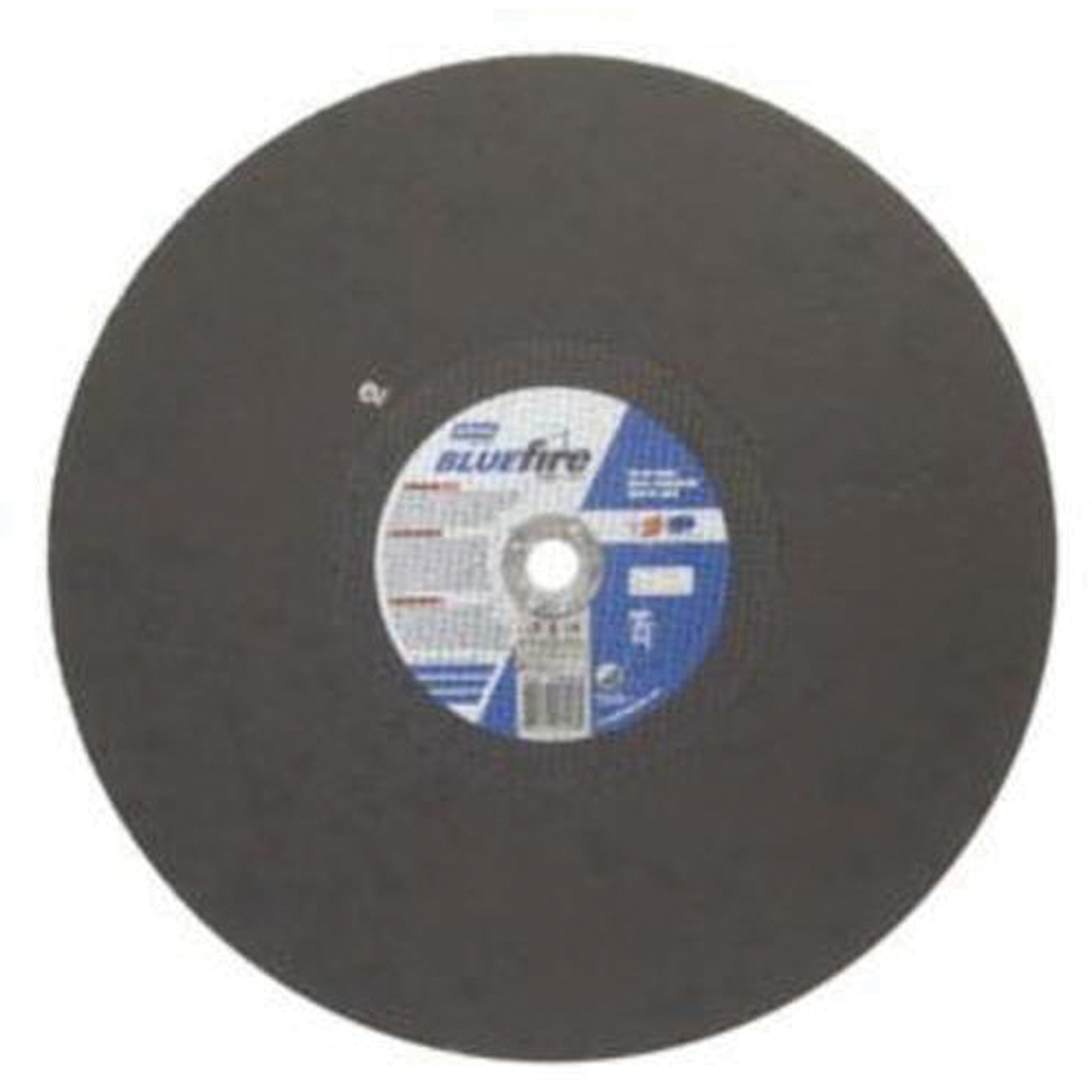Disques à tronçonner stationnaires BlueFireMD, 20" x 5/32", Arbre de 1", Type 01/41, Alumine de zirconium, 2710 Tr/min