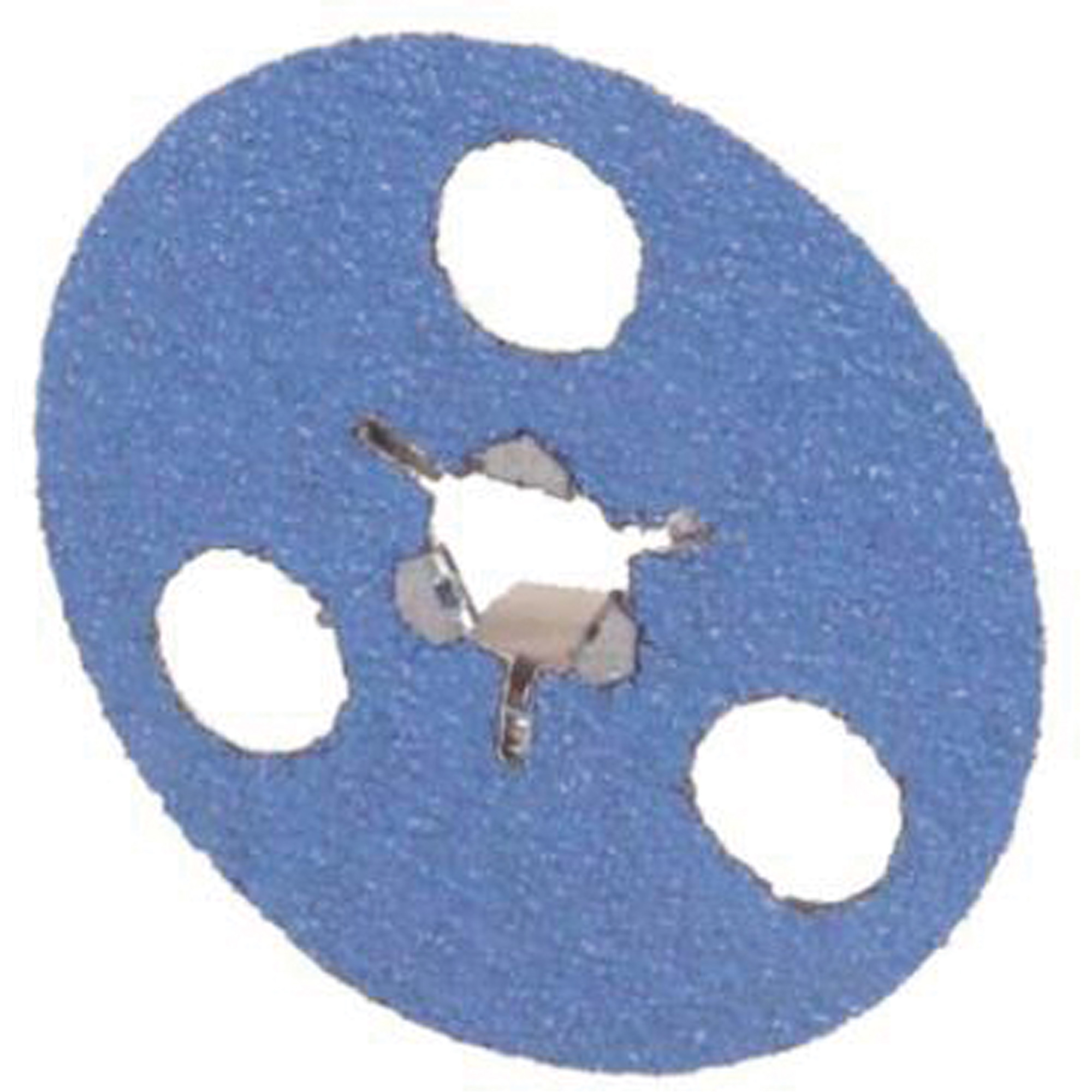 Disques en fibre à verrouillage rapide, 4-1/2" dia., Grain 36, Alumine de zirconium