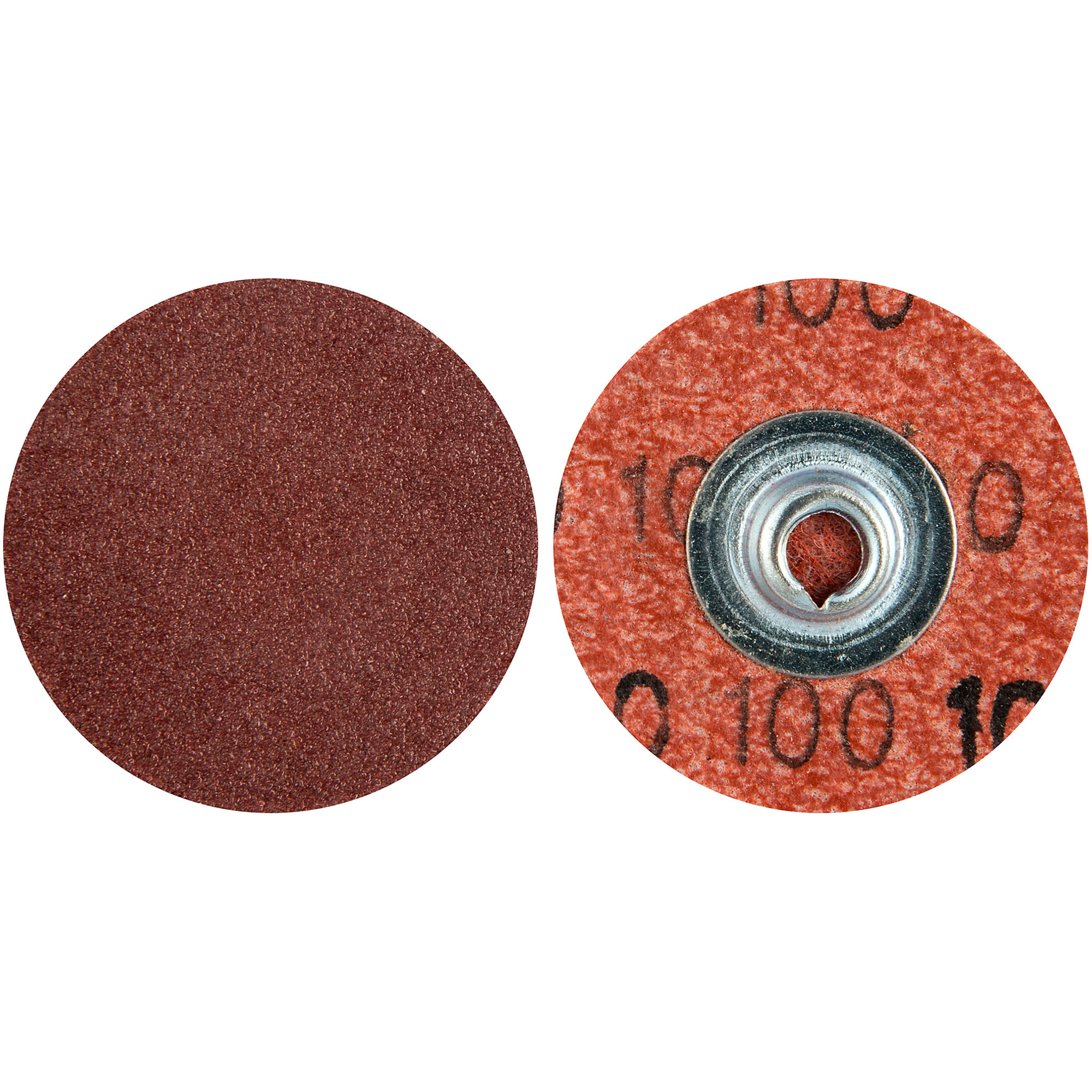 Disques en toile MERIT ALO RESIN BOND, 1-1/2" dia., Grain 100, Oxyde d'aluminium