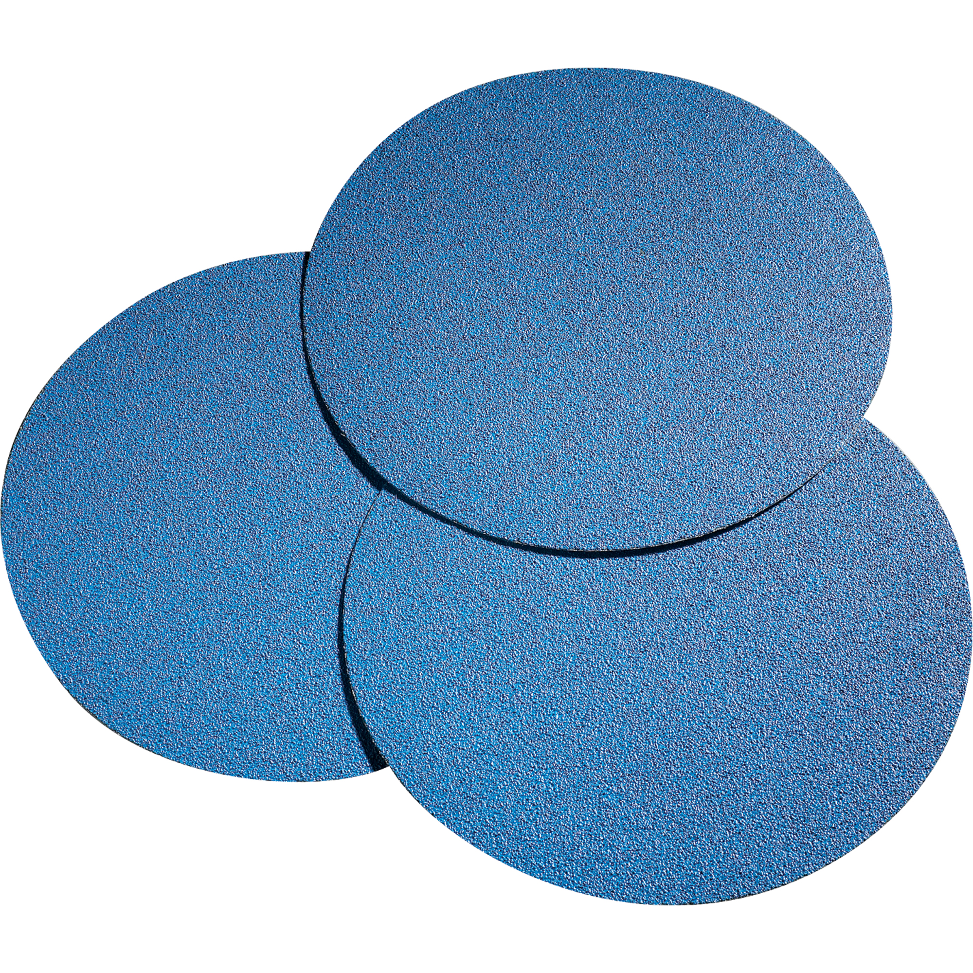 Disques PSA avec support en toile de grand diamètre NorZonMD Plus R821P, 12" dia., Grain 80, Zirconium