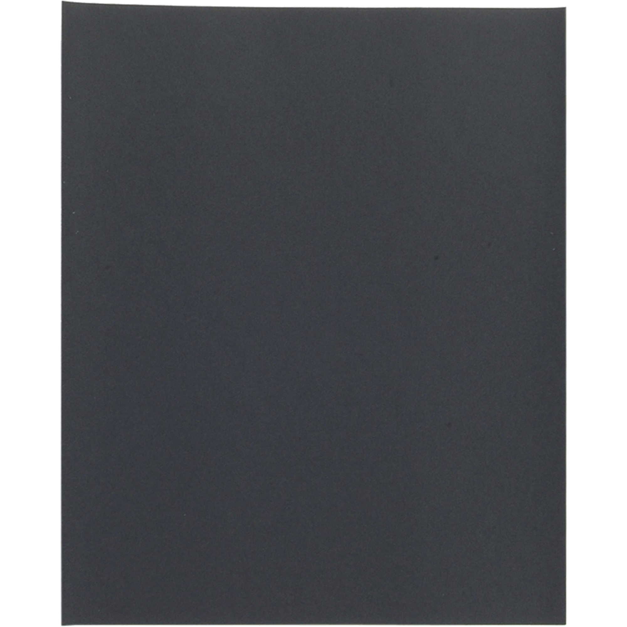 Feuille de ponçage imperméable Black Ice, 9" x 11", Grain 800, Oxyde d'aluminium
