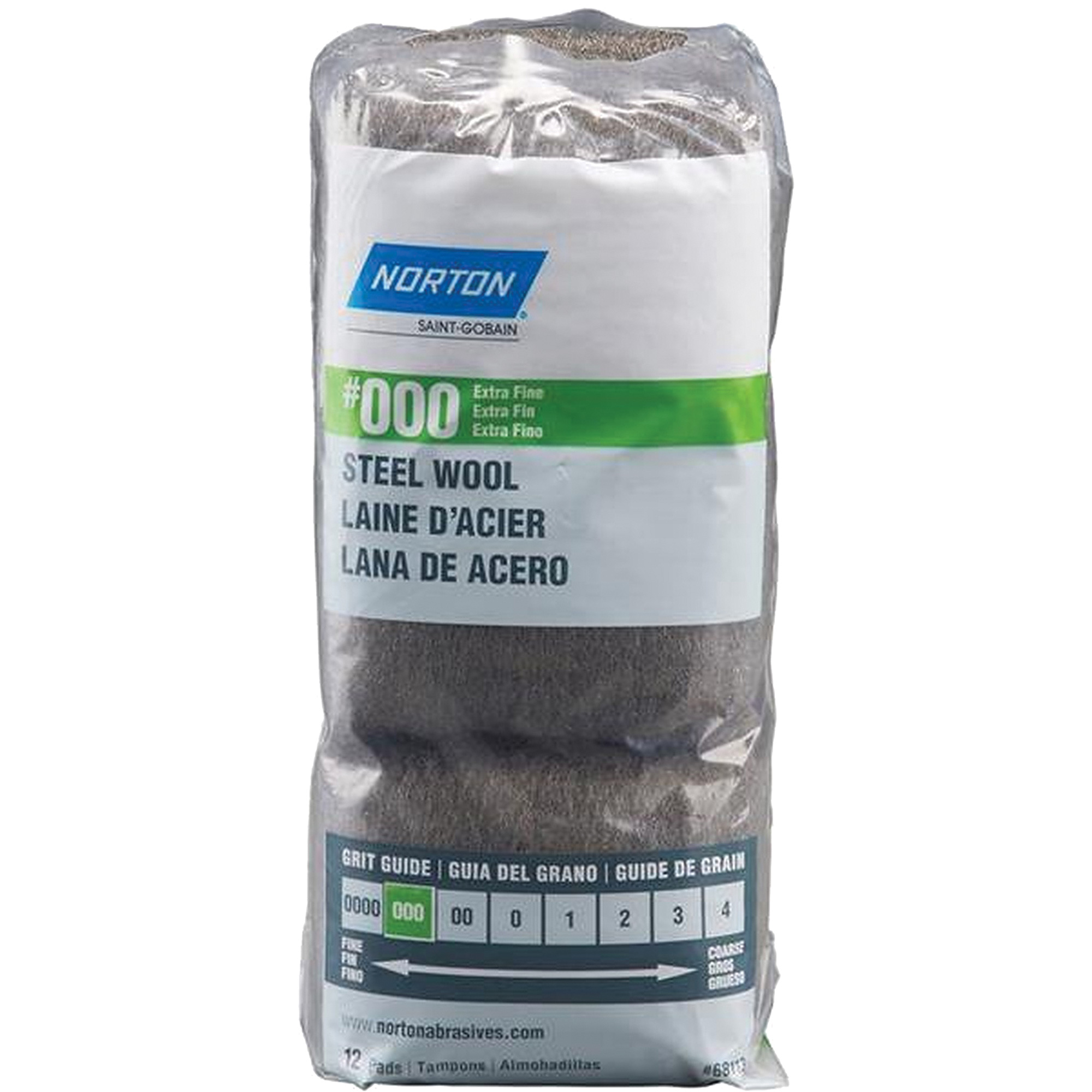 Laine en acier, Rouleau, Calibre 000