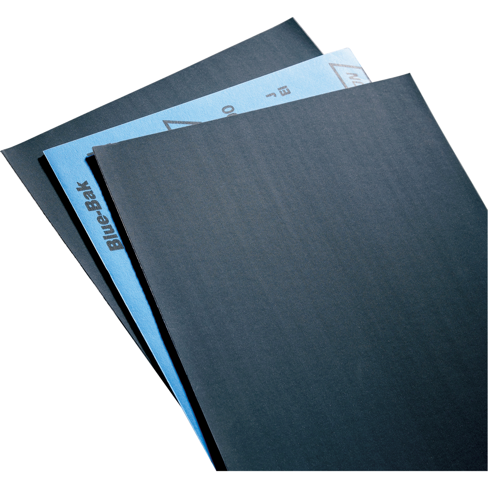 Papier abrasif en feuilles de papier - Feuilles de 9" x 11" à l'épreuve de l'eau Blue-Bak T419, 9" x 11", Grain 600, Carbure de silicium