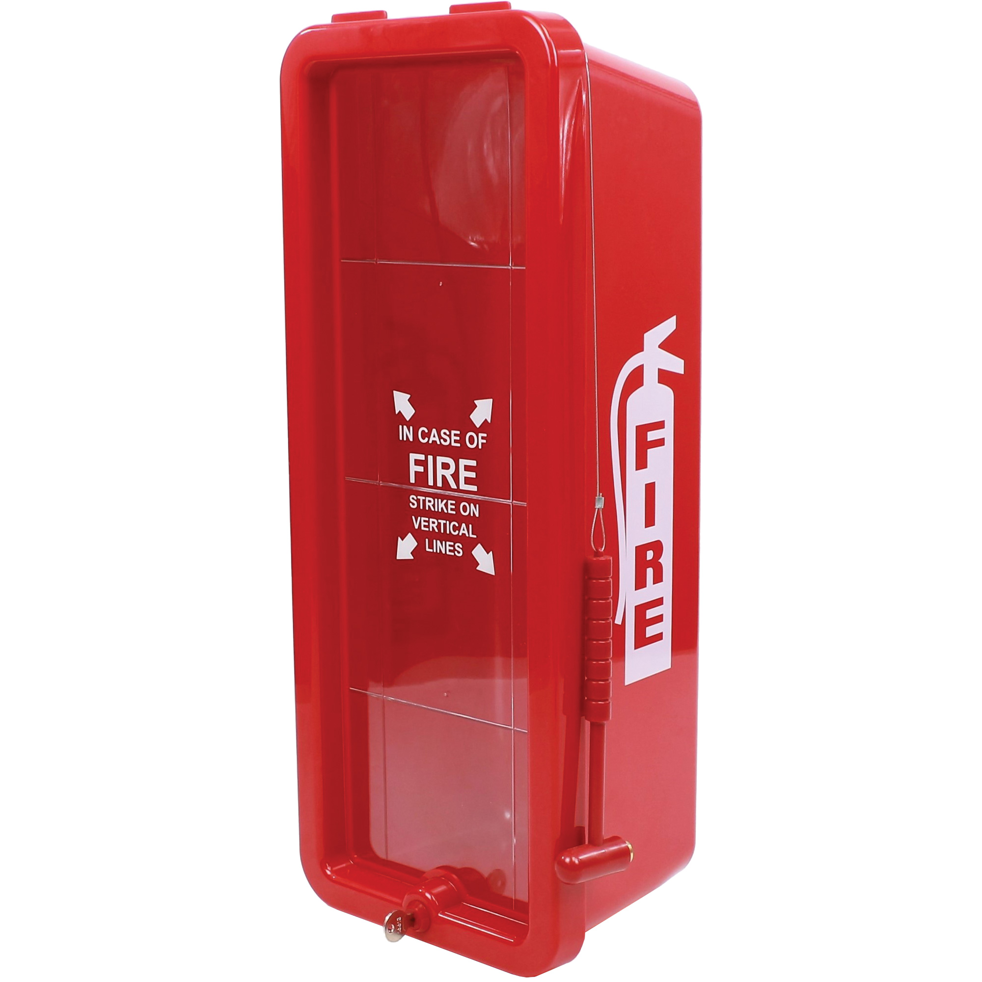 Armoire d'extincteur, 9" la x 23" h x 7" p