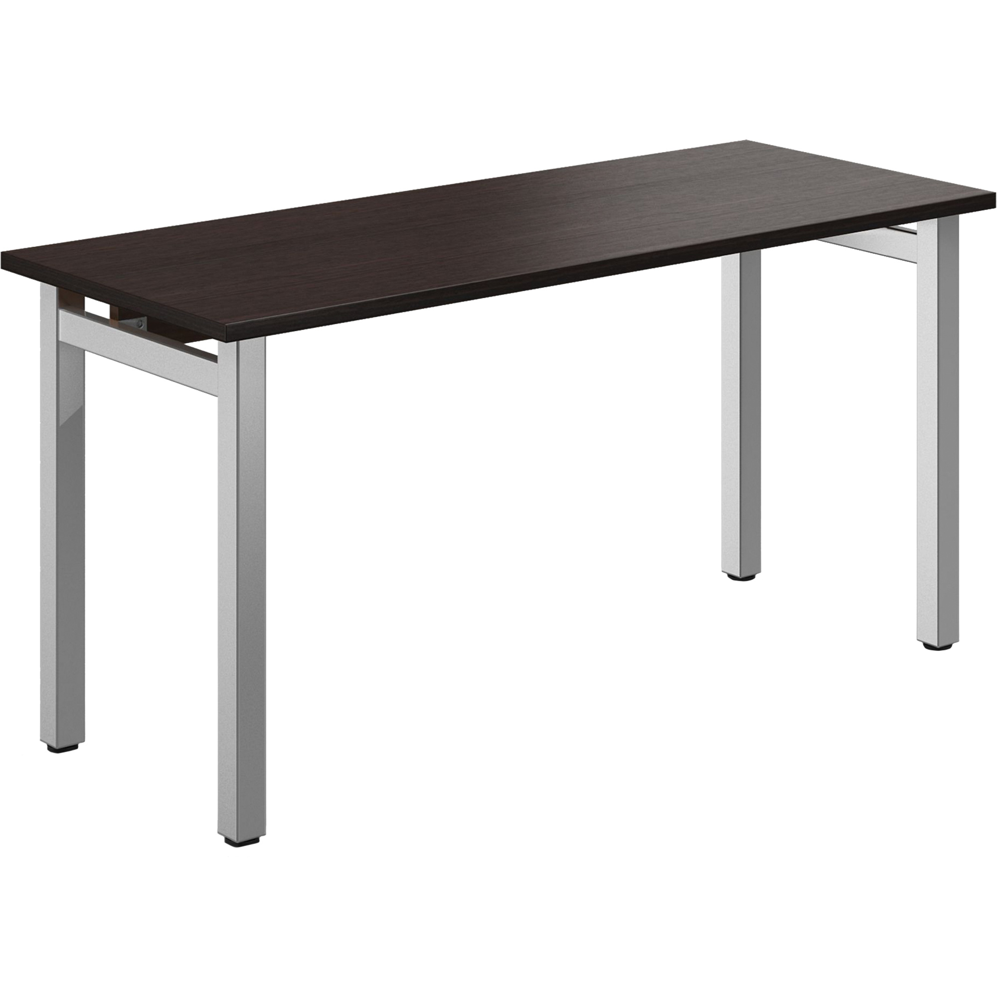 Table bureau Newland, 29-7/10" lo x 60" la x 29-3/5" h, Brun foncé