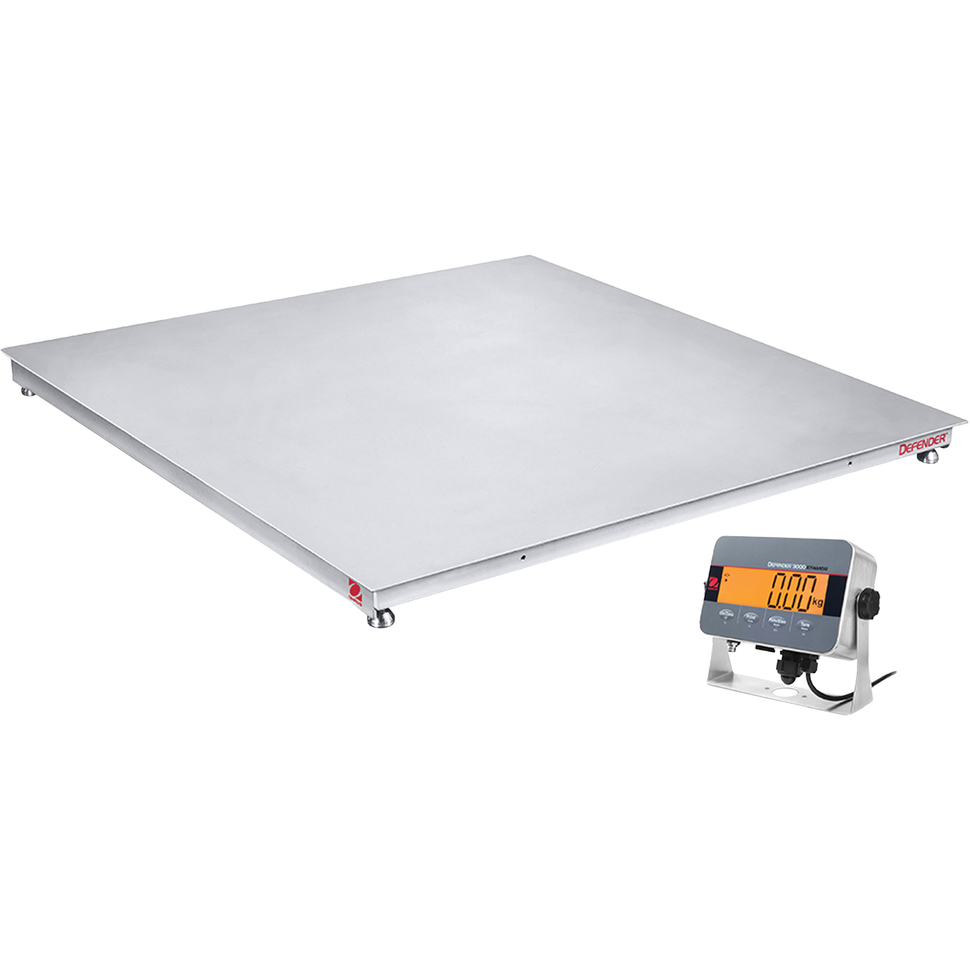 Balance de plancher DEFENDERMC 3000, Capacité de 2500 lb, 48" la x 48" lo