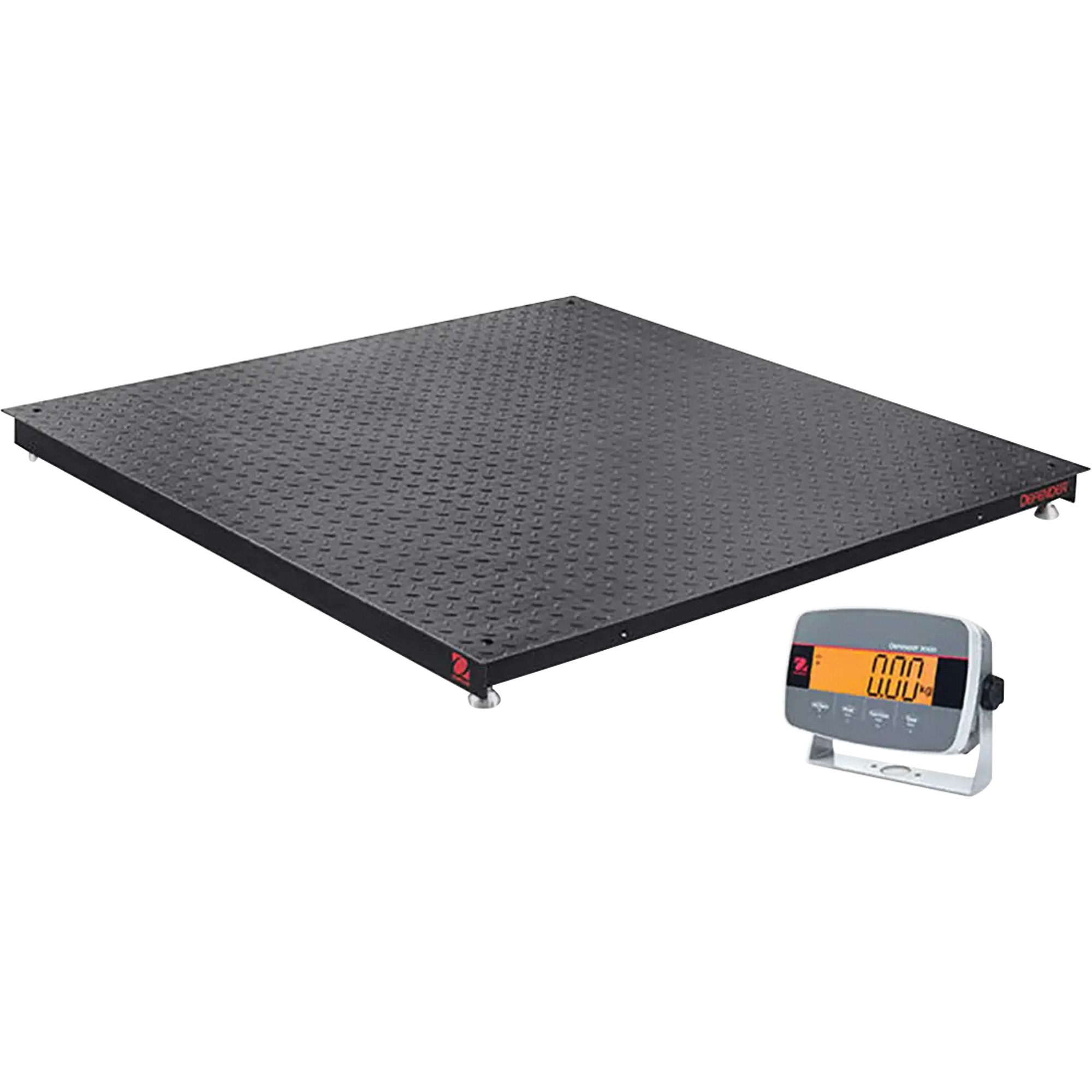 Balances de plancher DefenderMC 3000, Capacité de 2500 lb, 4' lo x 4' la