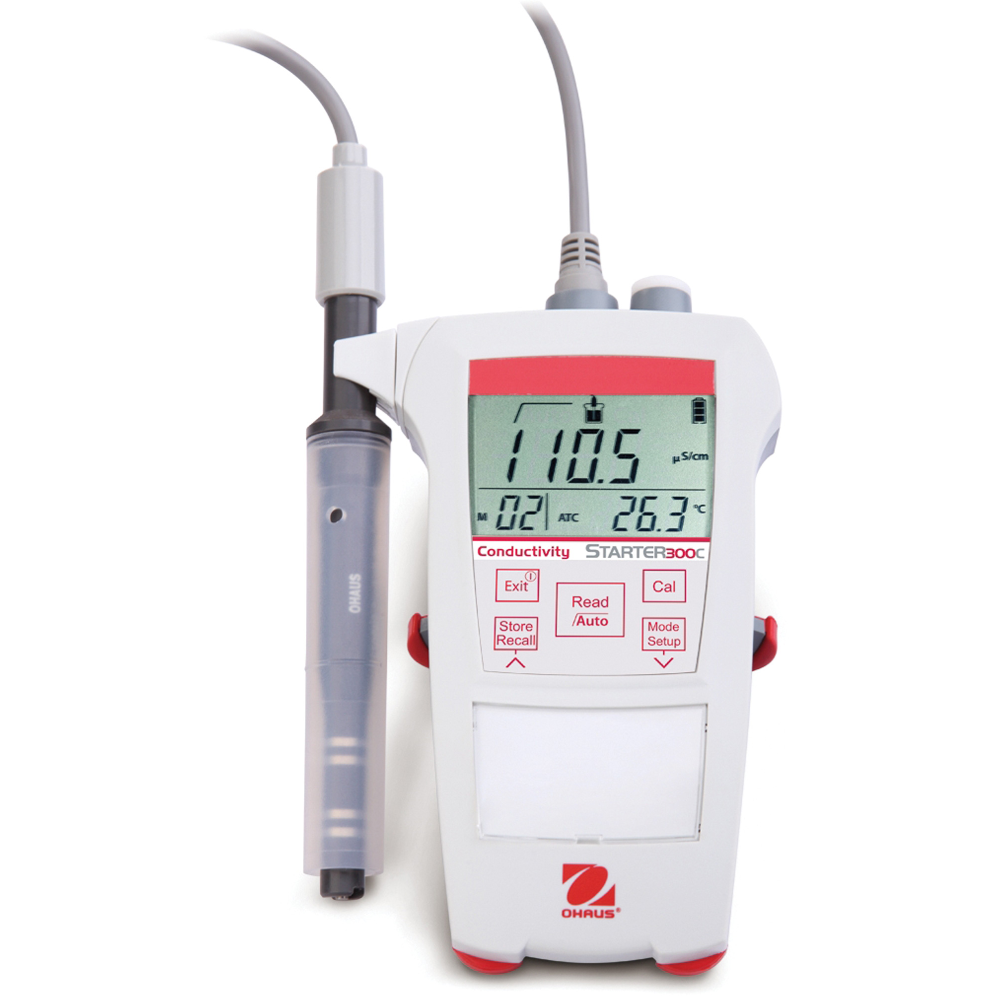 Conductimètre portable Starter 300C