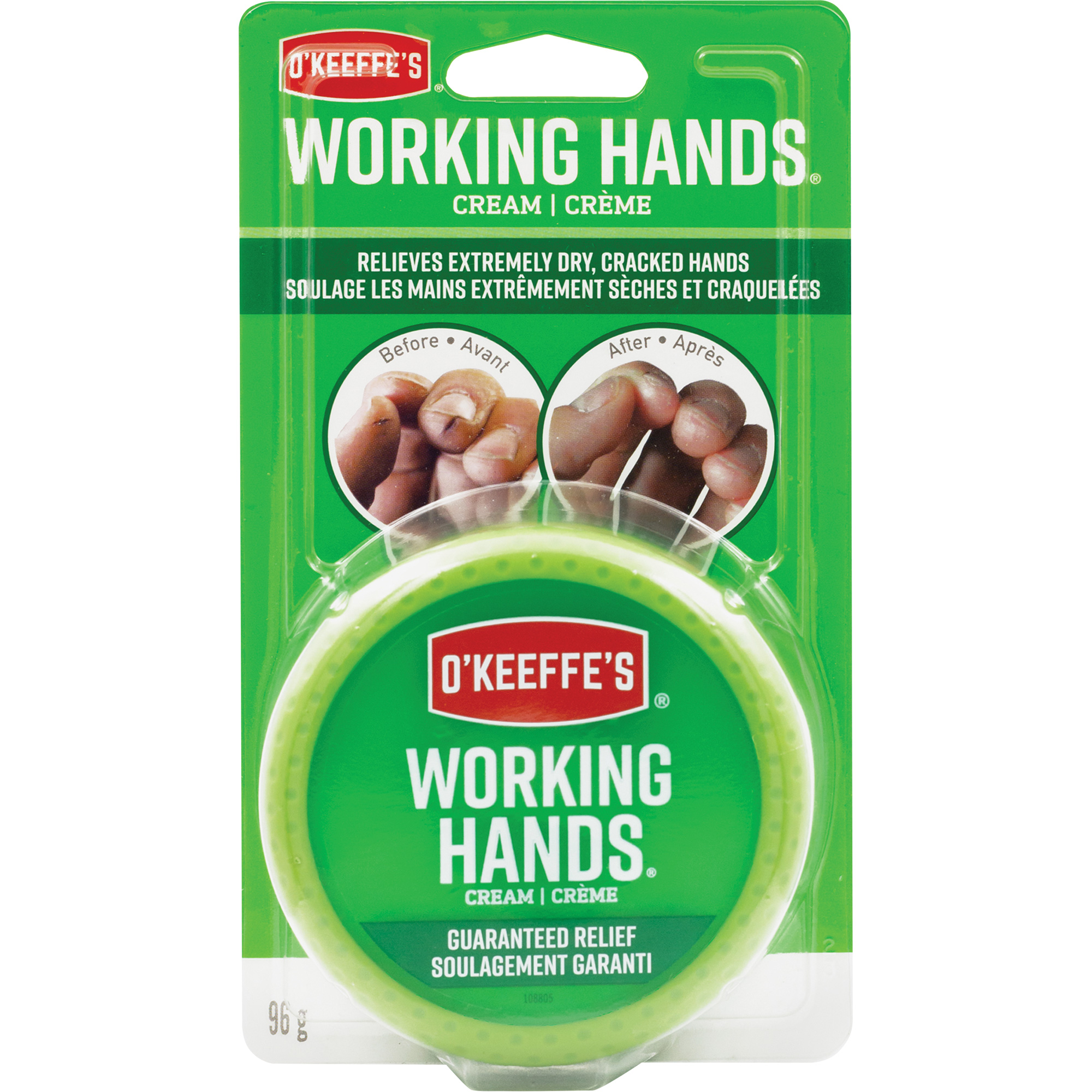 Crème pour les mains Working HandsMD, Pot, 3,4 oz
