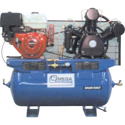 Compresseurs d'air série industrielle - Compresseurs à moteur, 25 gal. (30 gal. US)