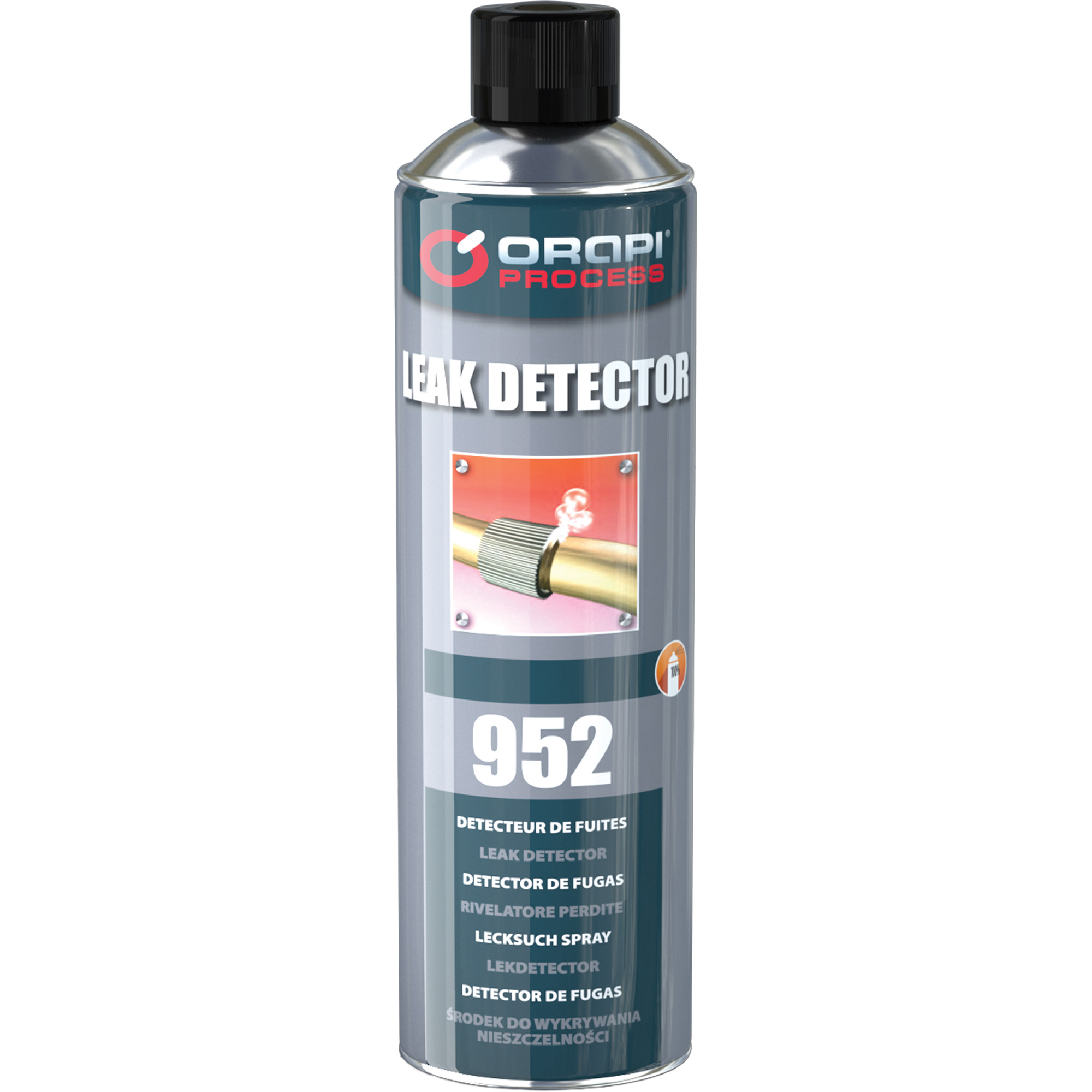 Détecteur de fuite de gaz, Canette aérosol