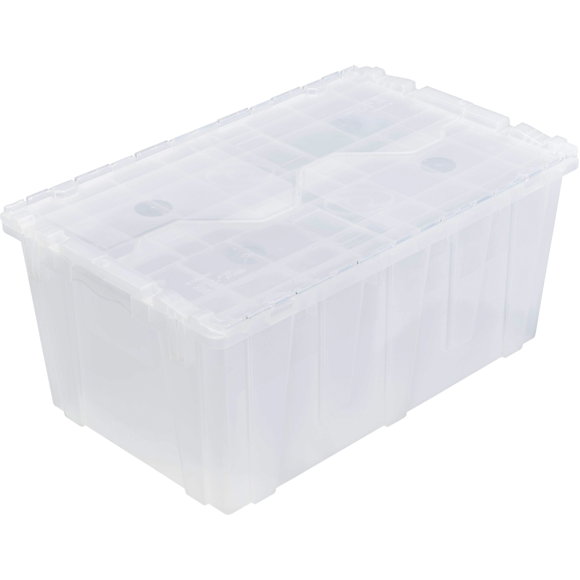 Bac emboîtable FP243C FliPak, 26,9" x 16,9" x 12,1", Transparent