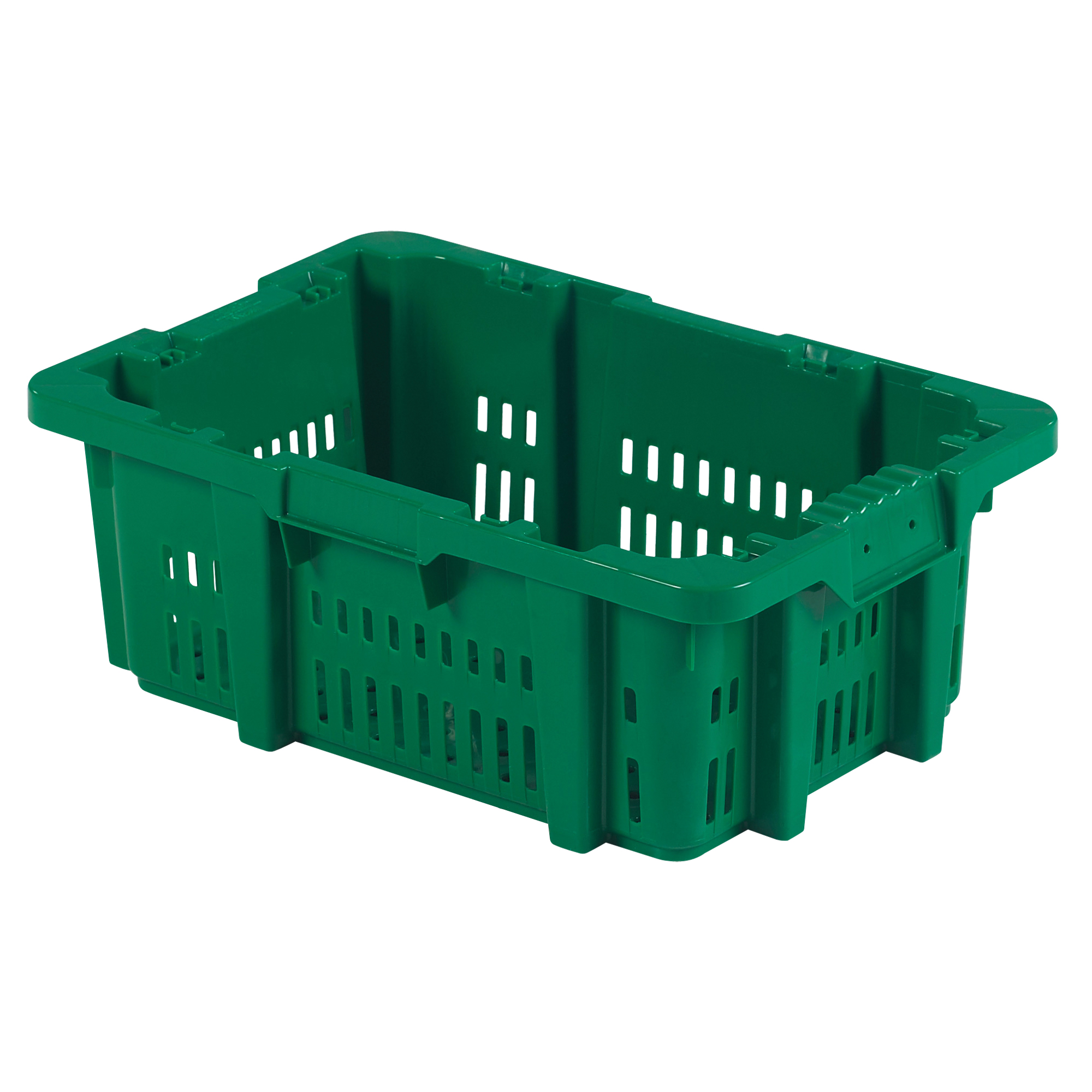 Contenant en plastique Stack-N-Nest pour la manutention des aliments, 16" x 23,9" x 8,8", Vert
