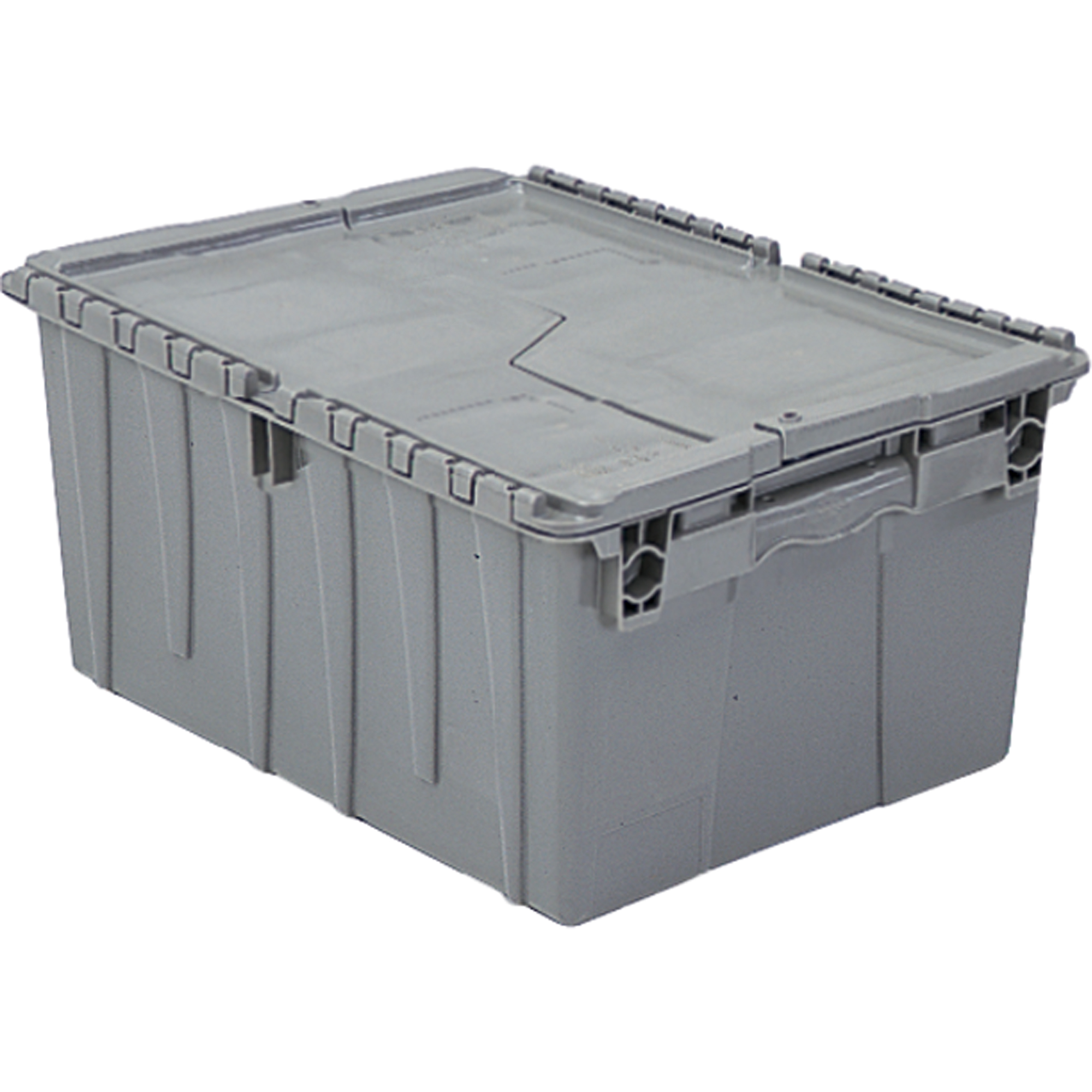 Contenants de distribution FlipakMD en plastique polyéthylène (PE), 11,8" x 9,8" x 7,7", Gris