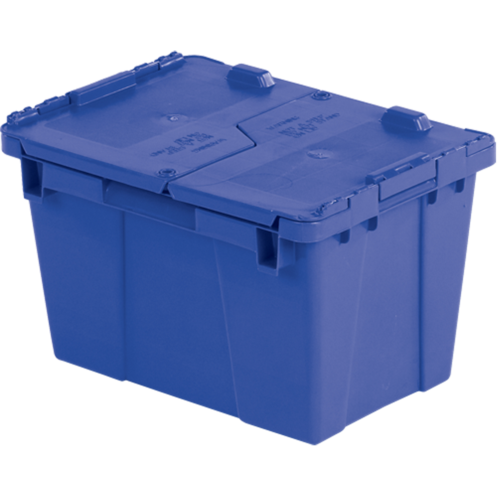 Contenants de distribution FlipakMD en plastique polyéthylène (PE), 15,2" x 10,9" x 9,7", Bleu