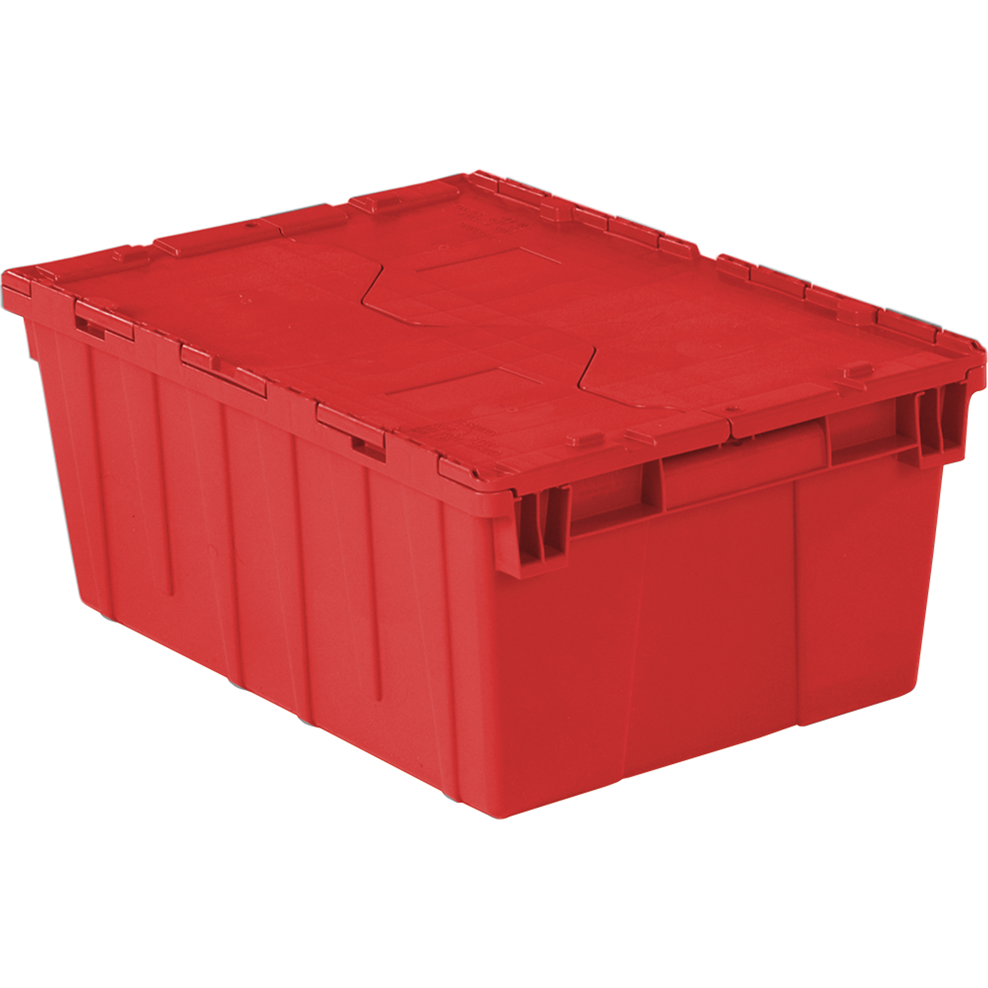 Contenants de distribution FlipakMD en plastique polyéthylène (PE), 21,9" x 15,2" x 9,3", Rouge