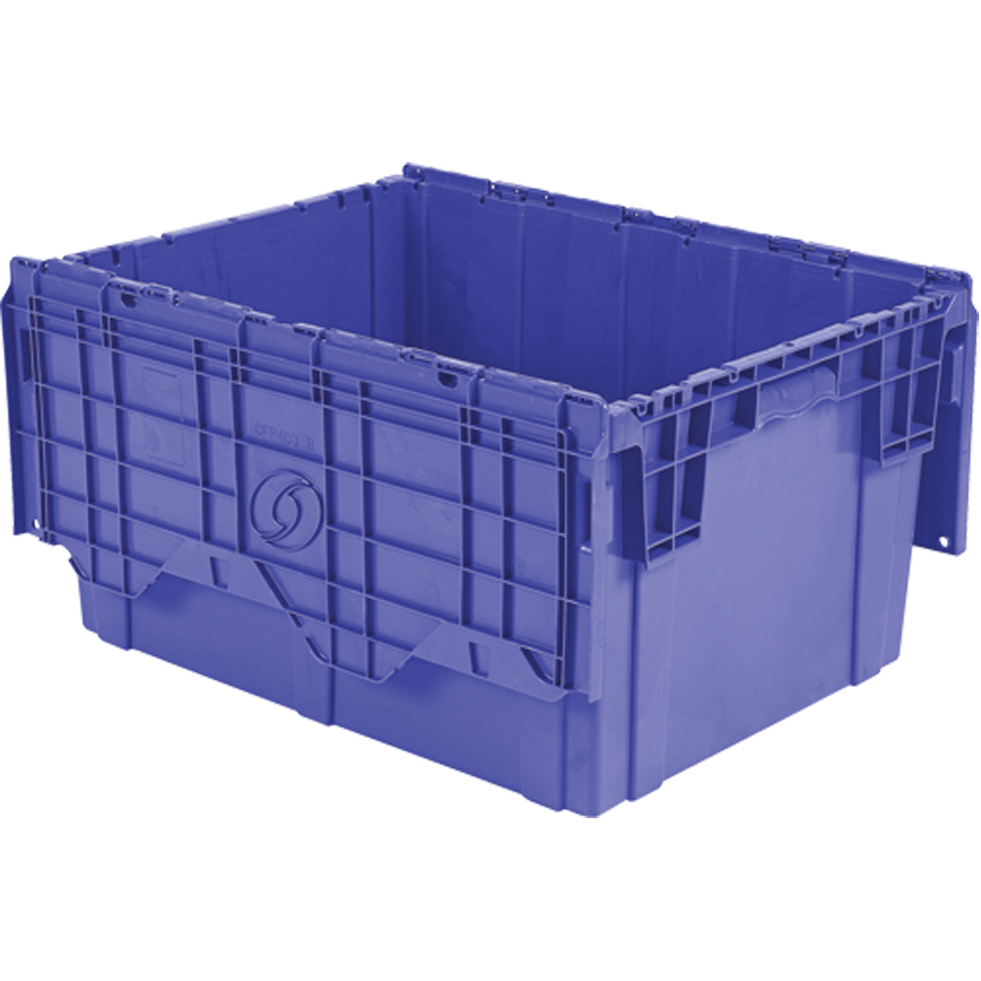 Contenants de distribution FlipakMC en plastique polyéthylène (PE), 27,9" x 20,9" x 15,2", Bleu