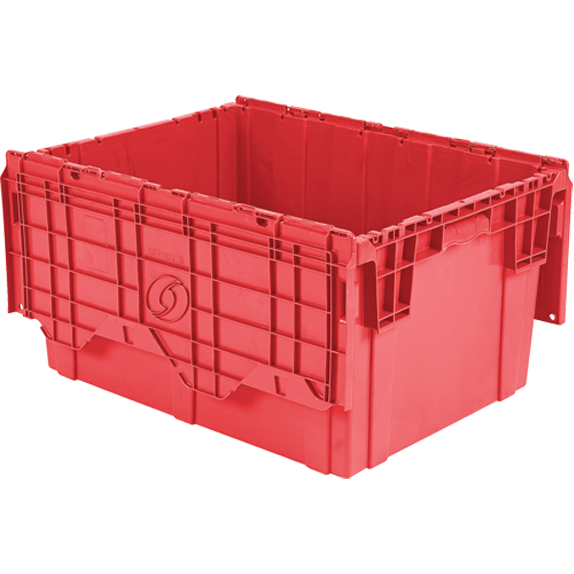 Contenants de distribution FlipakMC en plastique polyéthylène (PE), 27,9" x 20,9" x 15,2", Rouge