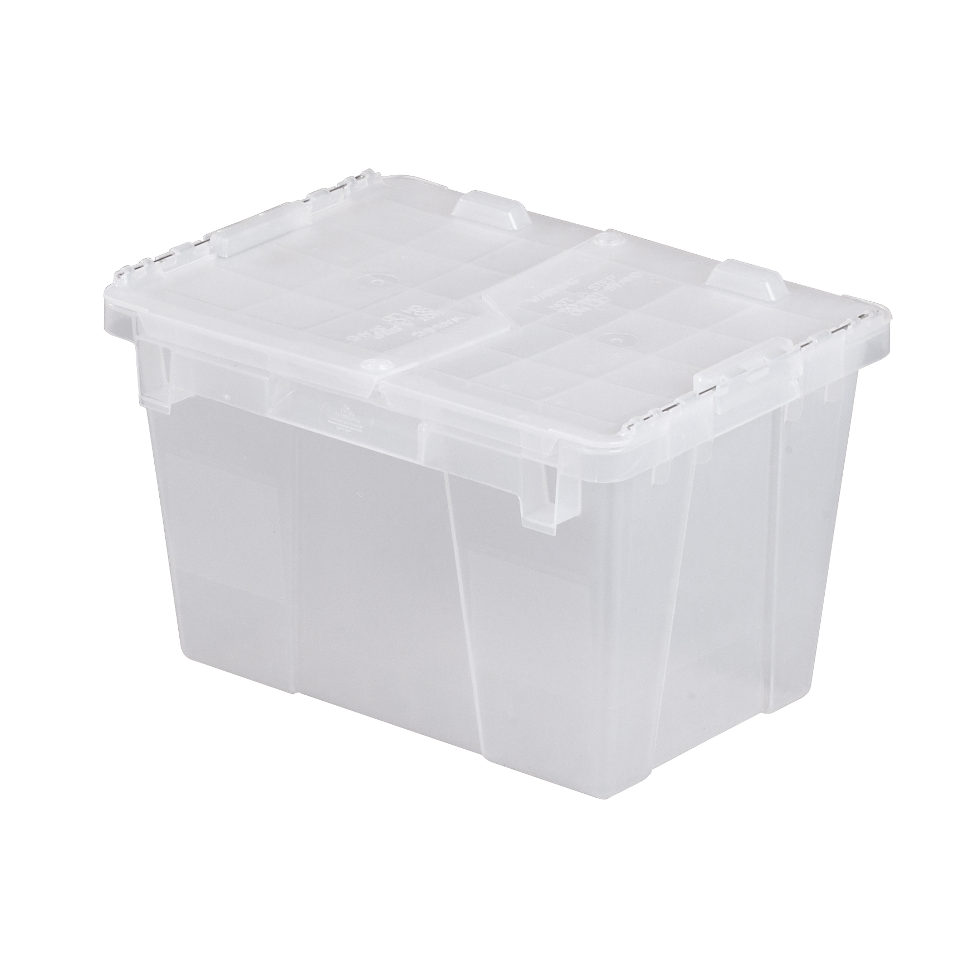 Contenants de distribution FlipakMD en plastique polypropylène (PP), 15,2" x 10,9" x 9,7", Transparent