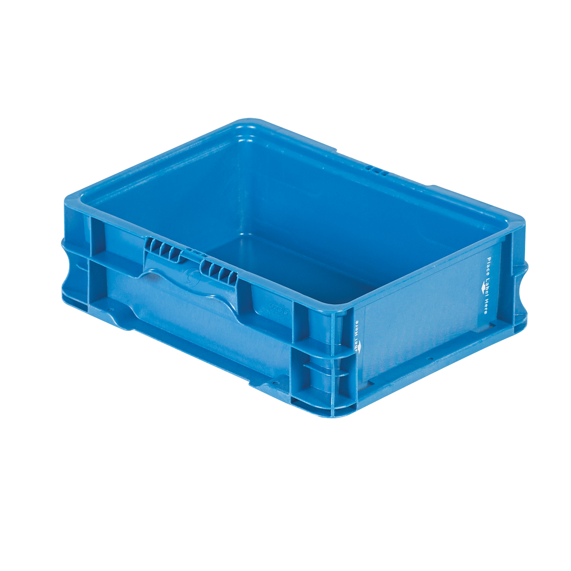 Système de contenants d'expédition 4845 de StakPak Plus, 15" la x 12" p x 5" h, Bleu royal