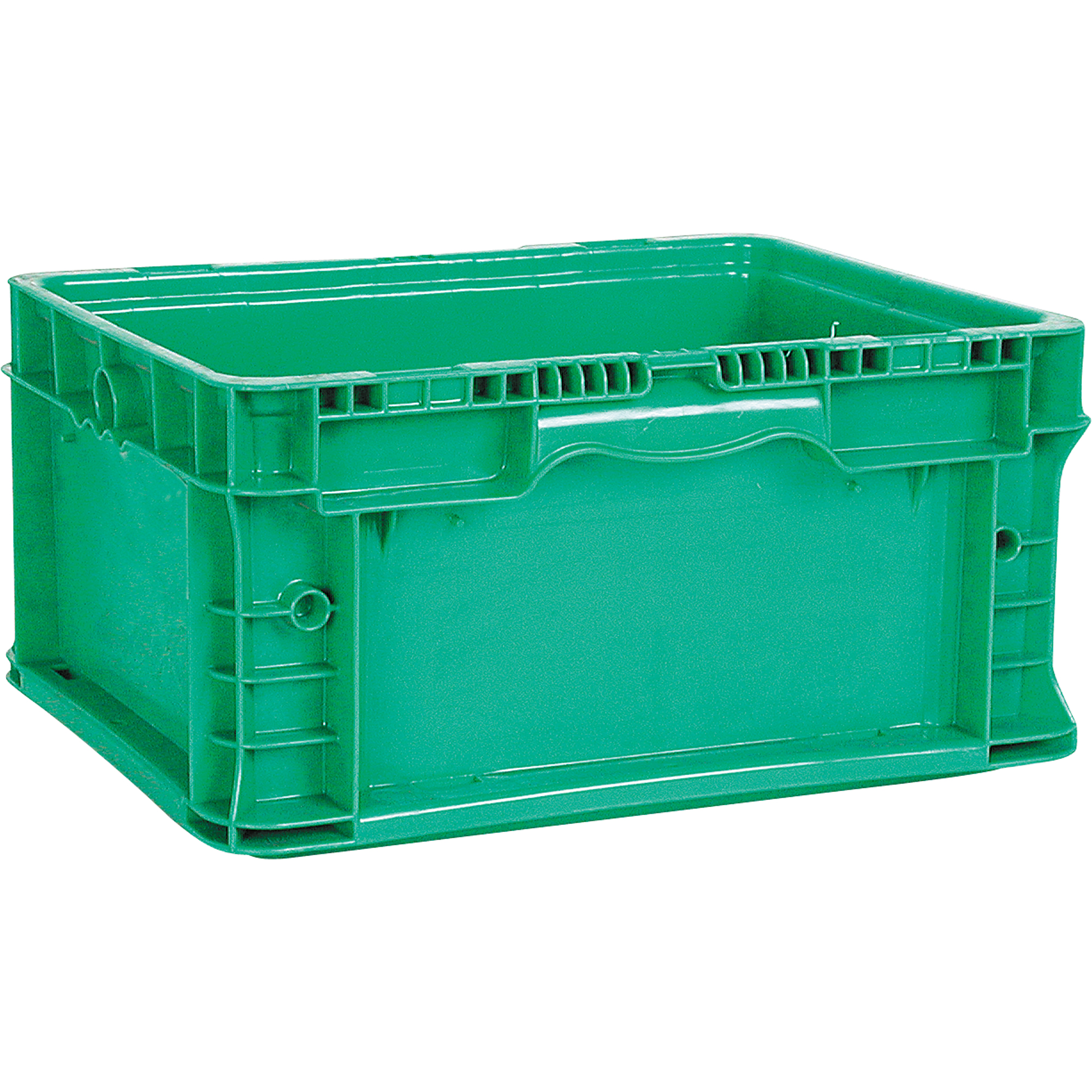 Système de contenants d'expédition 4845 de StakPak Plus, 15" la x 12" p x 5" h, Vert moyen